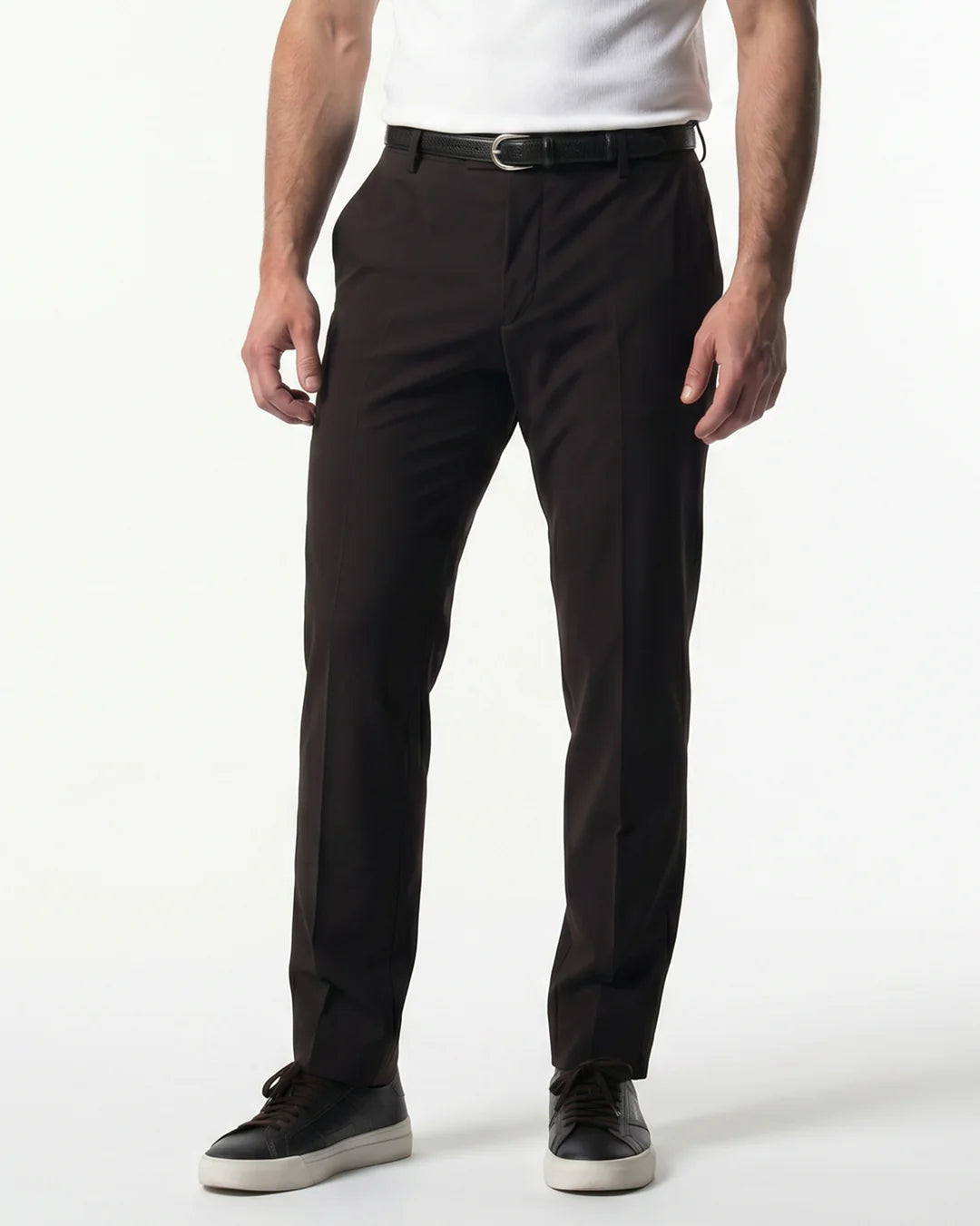 IOS - Schmale Anzughose "Classic" - Brown