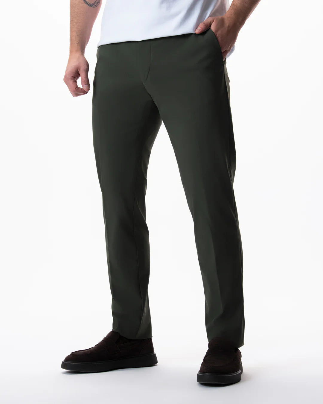 IOS - Schmale Anzughose "Classic" - Khaki