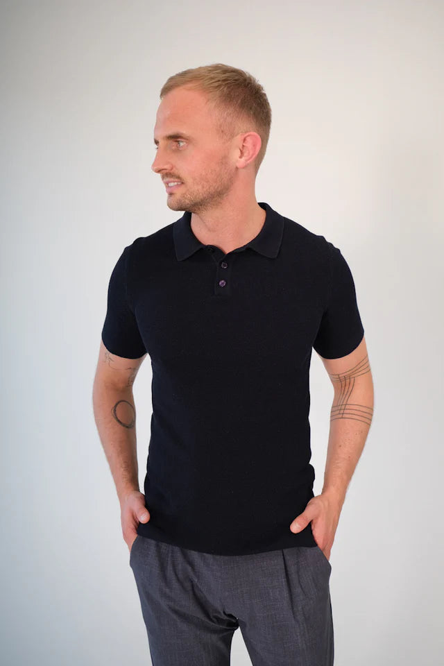 IOS - Fein Gestricktes Poloshirt