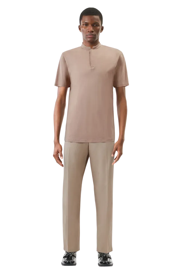Drykorn - Cleanes Poloshirt mit Stehkragen - Louis