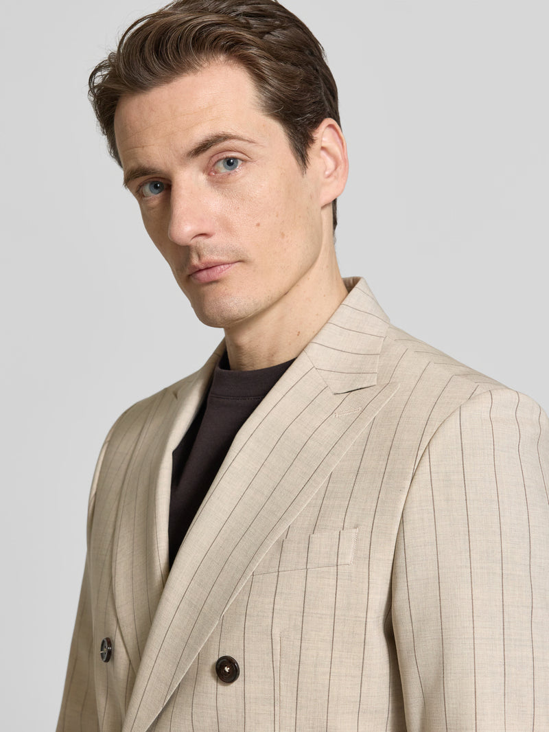 Club of Gents - Zweireiher mit italienischem Nadelstreifen - Baukasten Sakko