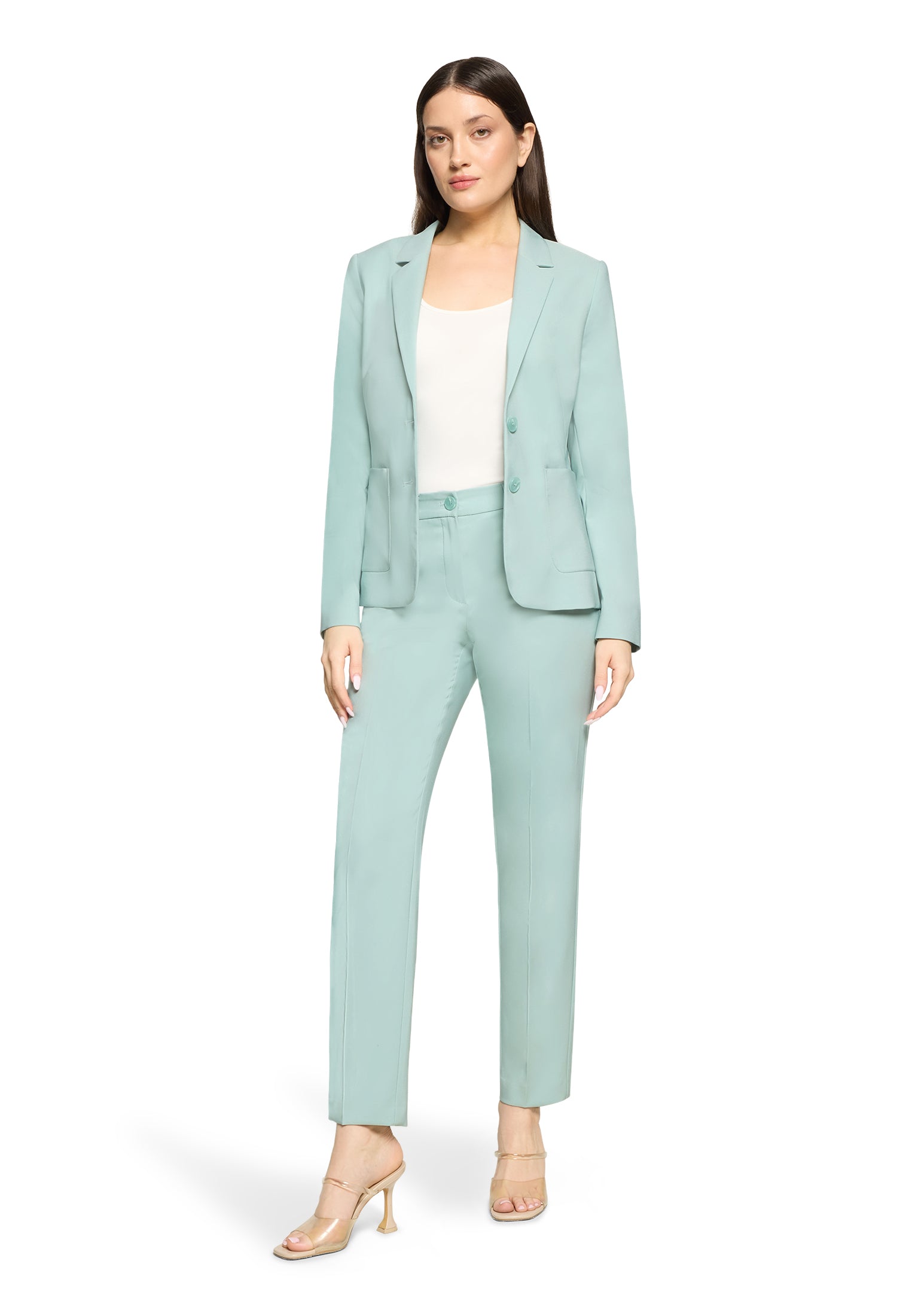 Betty Barclay - Zweiknopf Blazer in Aquagrün