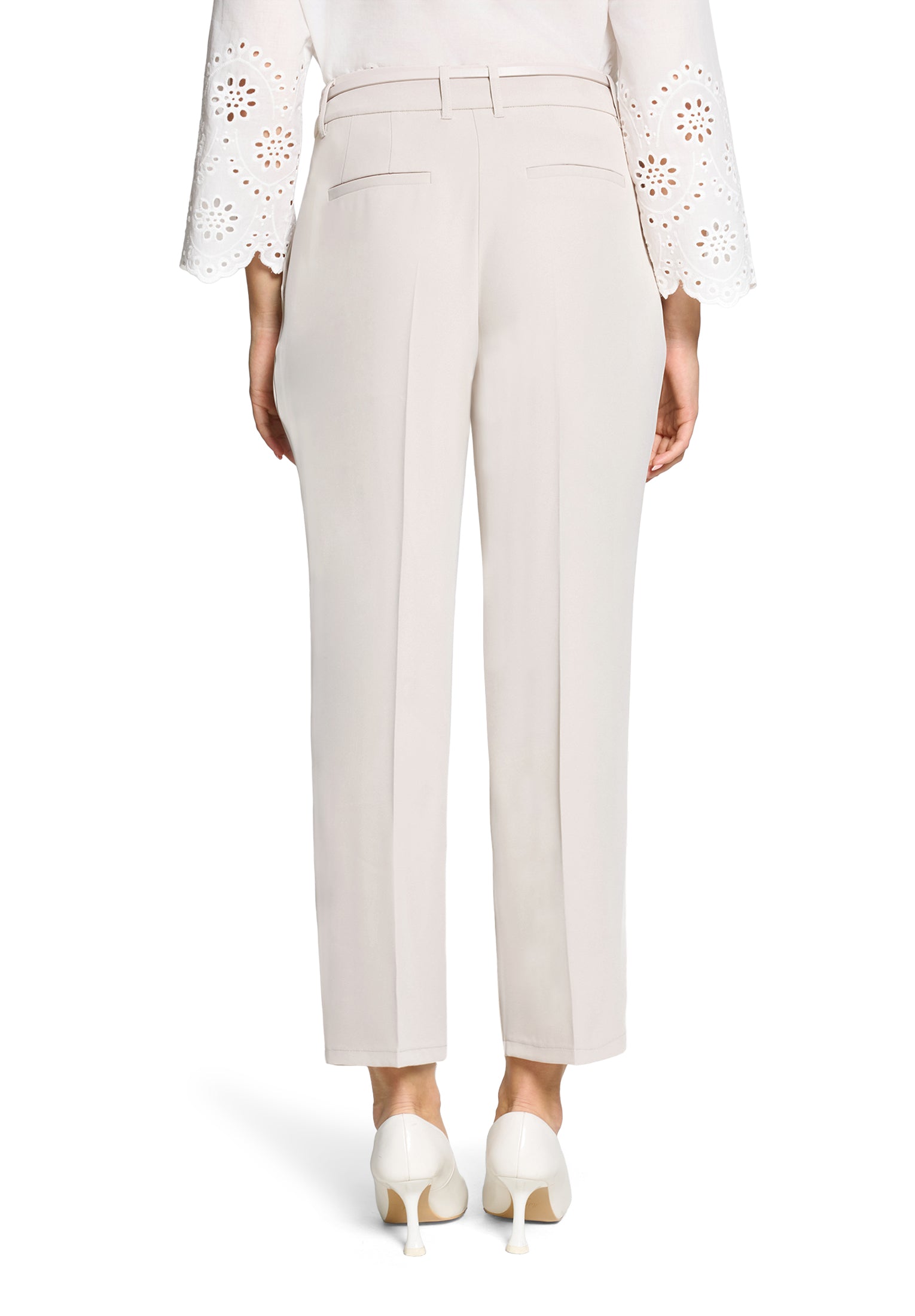 Betty Barclay - Elegante Hose 7/8 in hellem Graubeige