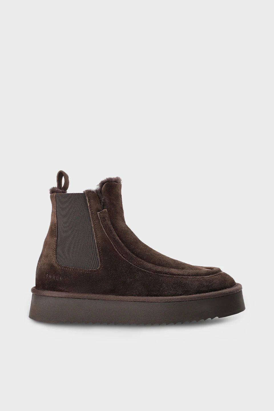 Copenhagen - Warme Chelsea Boots in Dunkelbraun - CPH267M