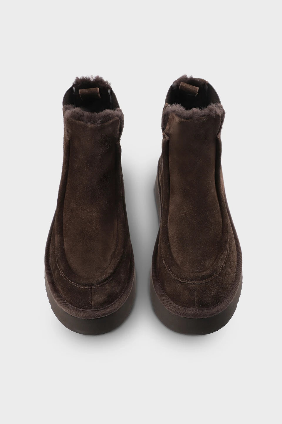 Copenhagen - Warme Chelsea Boots in Dunkelbraun - CPH267M