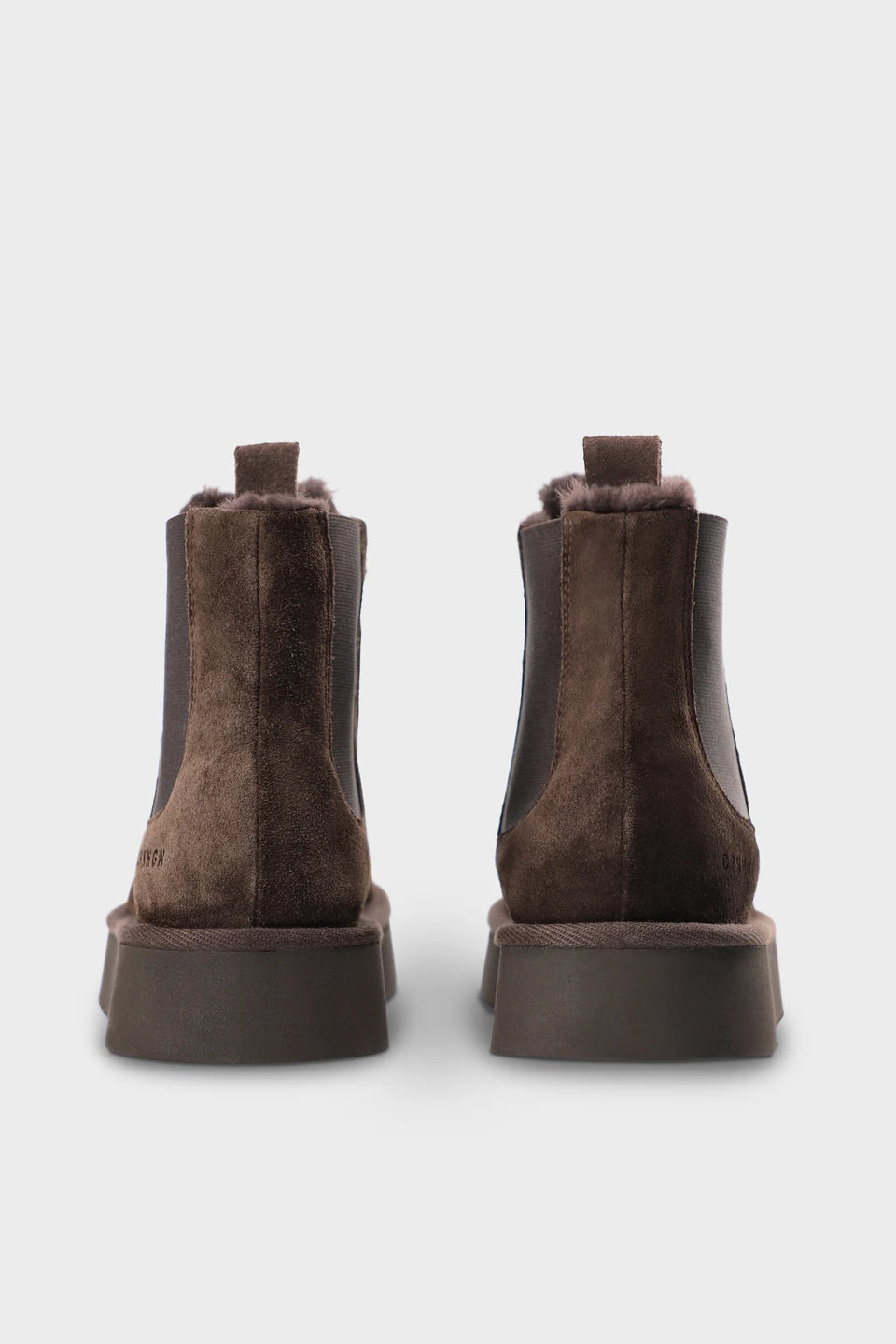 Copenhagen - Warme Chelsea Boots in Dunkelbraun - CPH267M