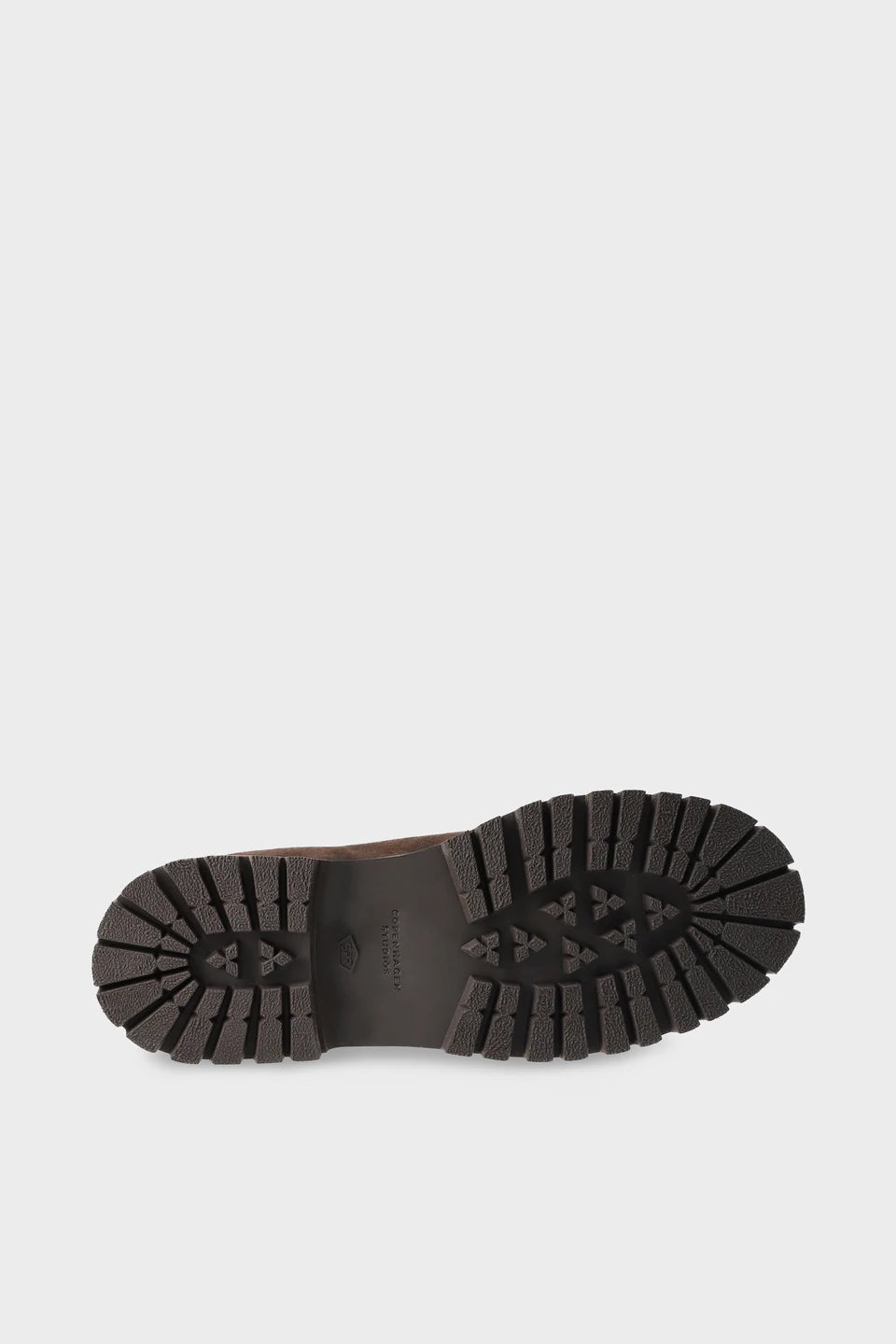 Copenhagen - Lässiger Penny Loafer in braunem Veloursleder