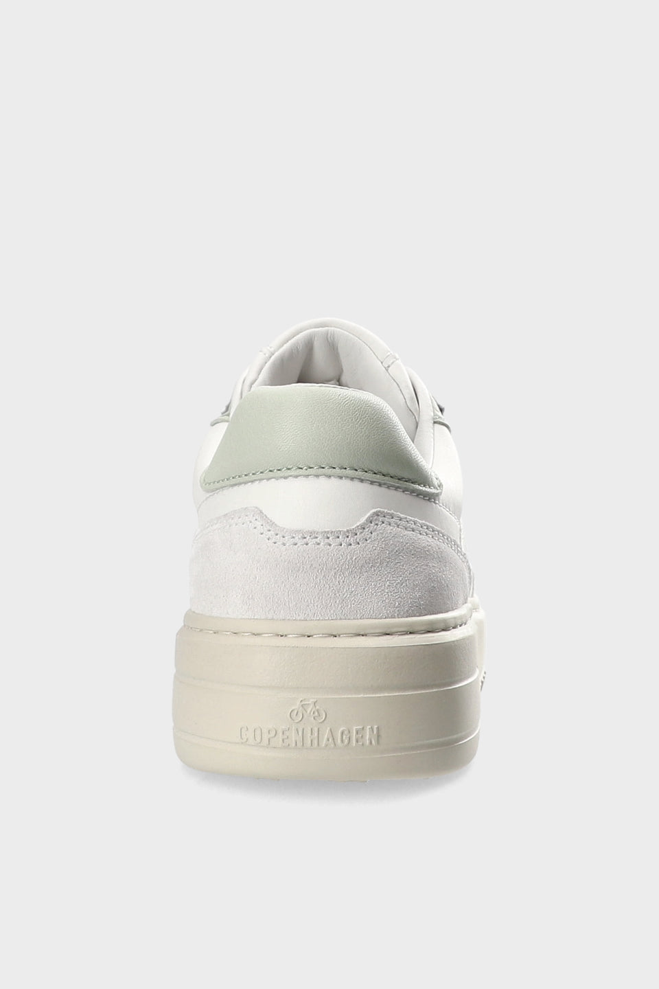 Copenhagen - Progressiver Sneaker mit Materialmix in zartem Grün - CPH89M