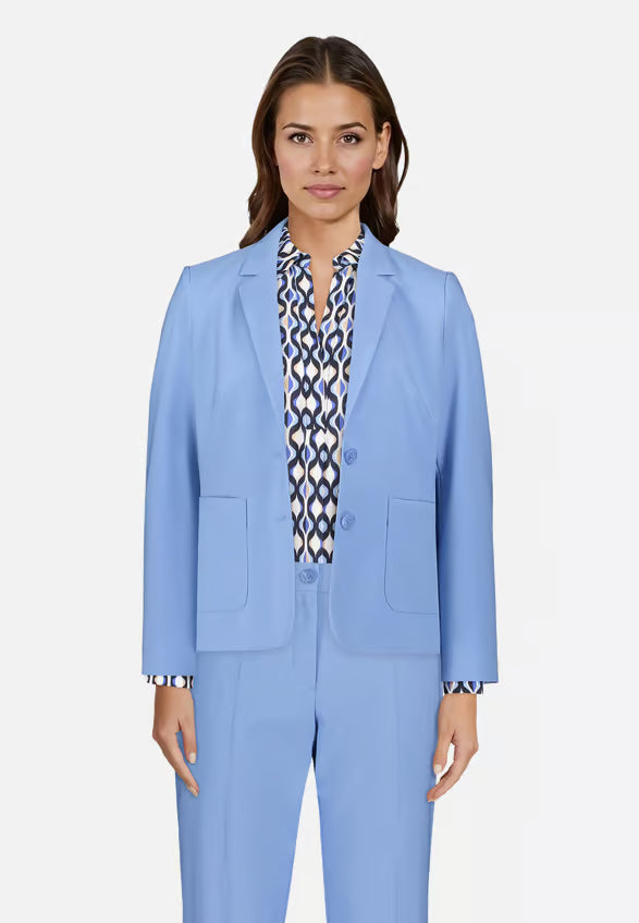 Betty Barclay - Hellblaue Businesshose mit Bügelfalte
