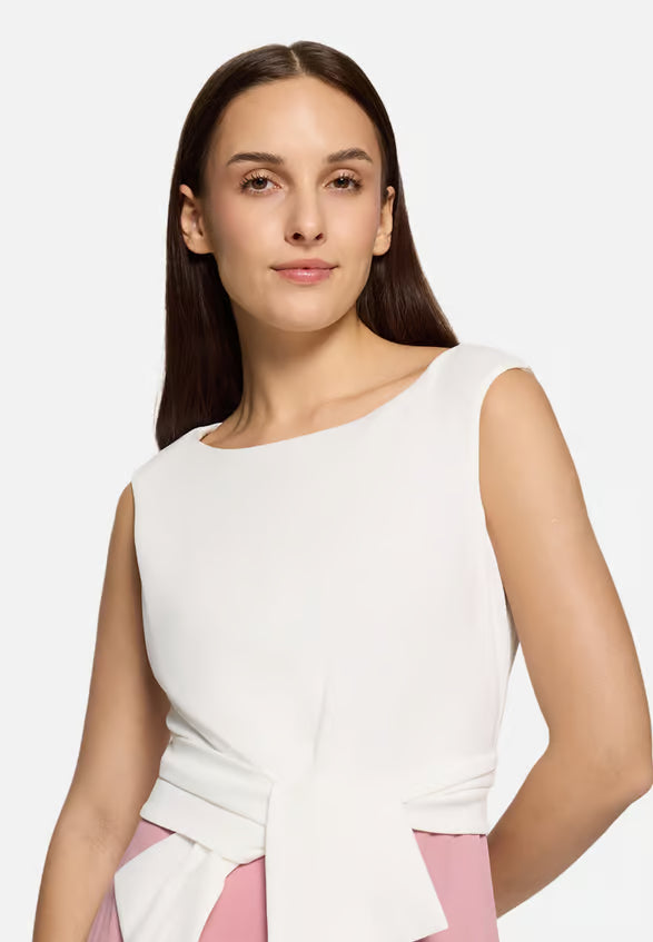 Vera Mont - Zweifarbiger Jumpsuit mit weitem Bein