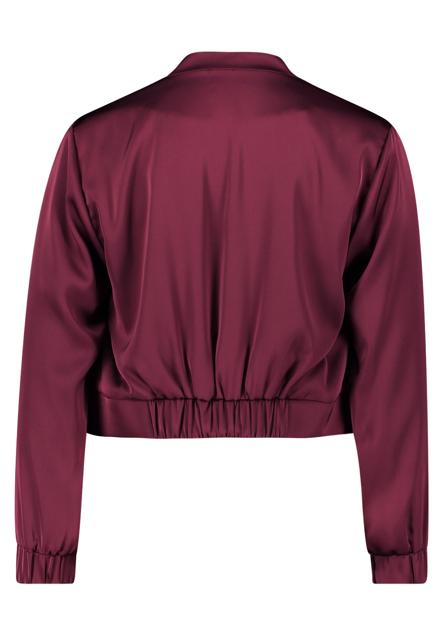 Vera Mont - Satin Bolero in Bordeaux