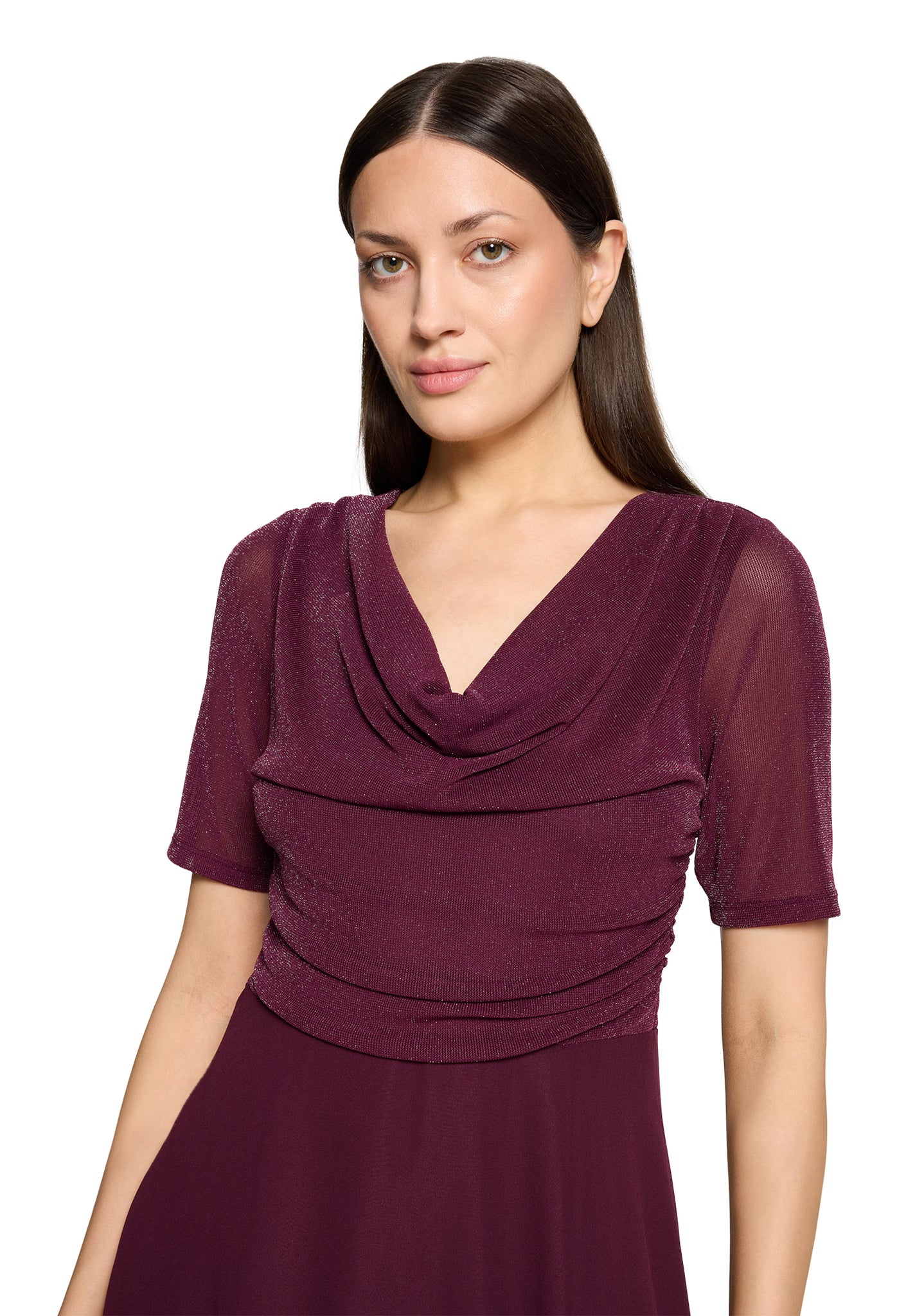 Vera Mont - Vera Mont Cocktailkleid in Bordeaux