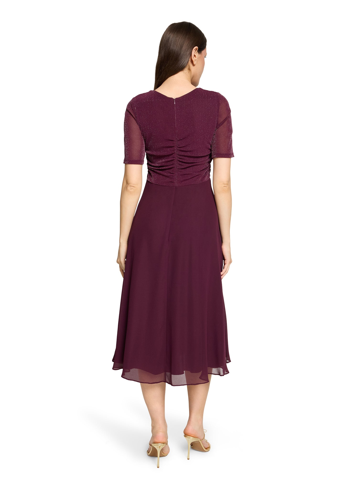 Vera Mont - Vera Mont Cocktailkleid in Bordeaux