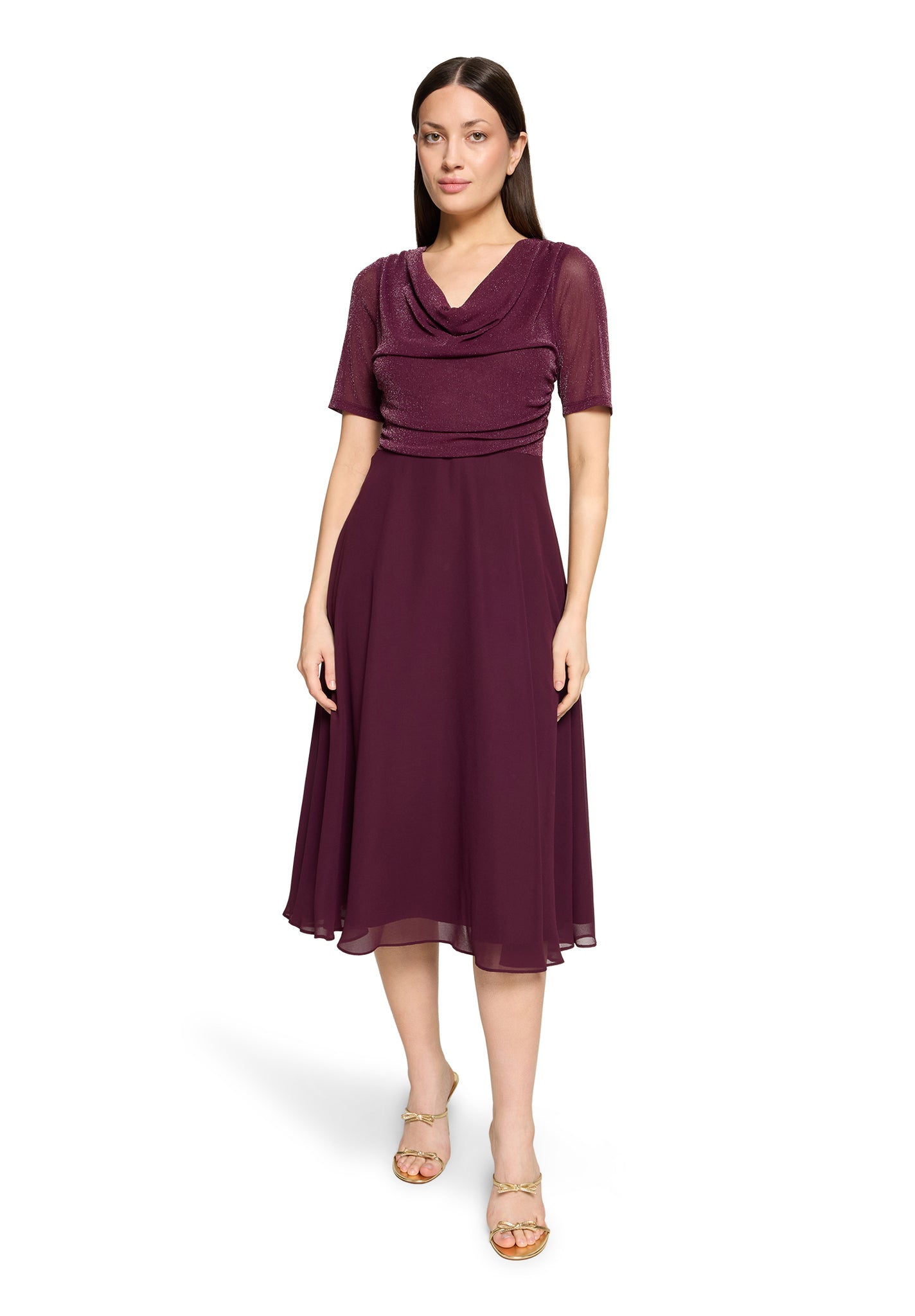 Vera Mont - Vera Mont Cocktailkleid in Bordeaux