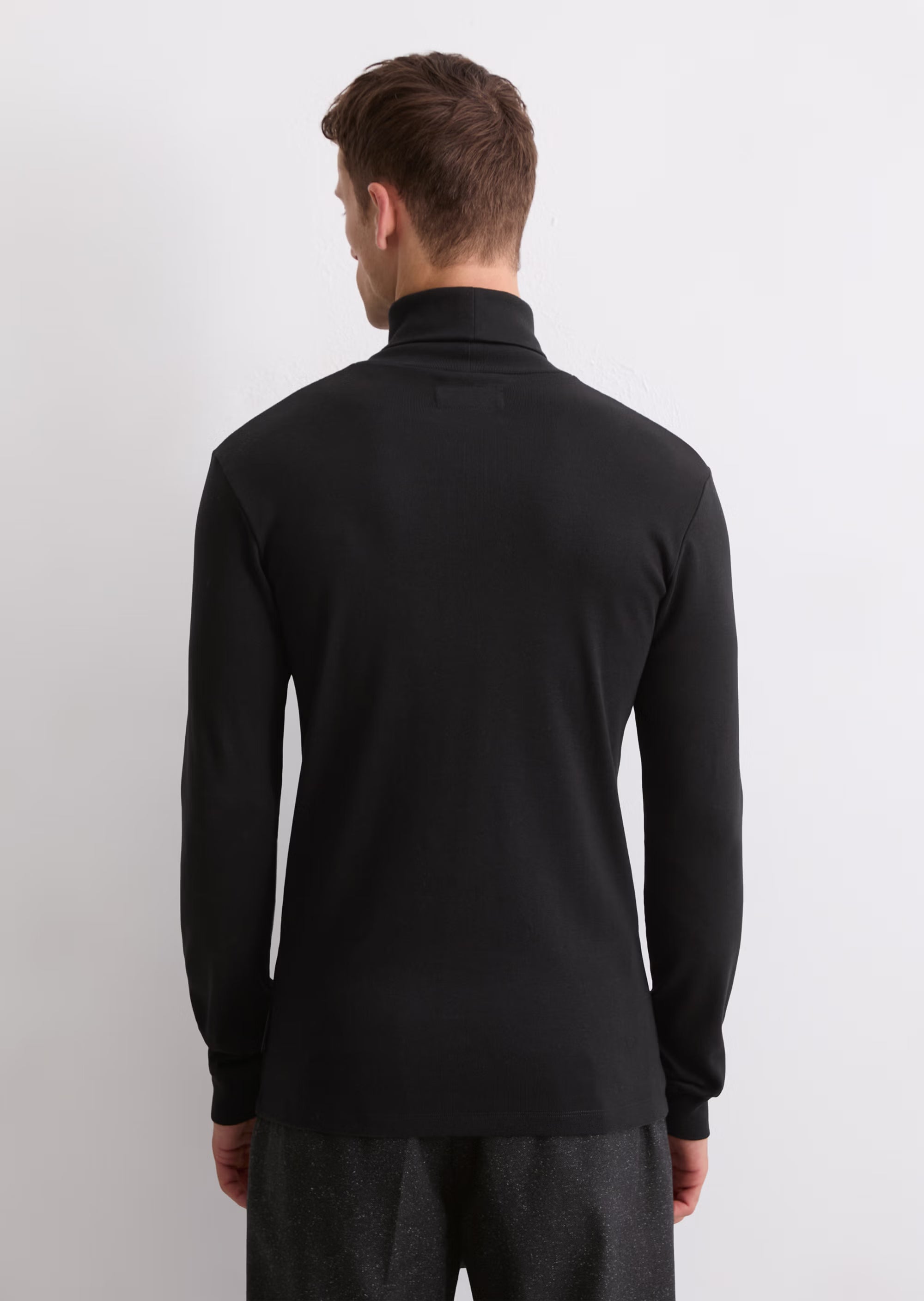 Marc O'Polo - Rollkragenpullover in Schwarz