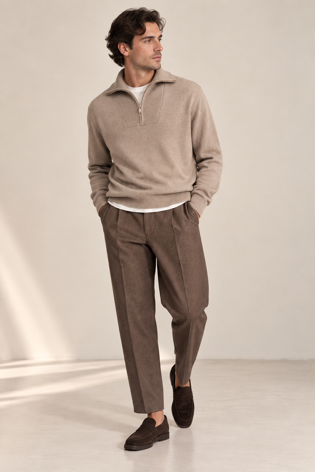 Drykorn - Strick-Troyer in Beige - Manuelo