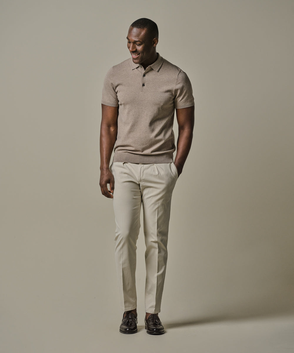 Profuomo - Stilvolle Chino in Hellbeige