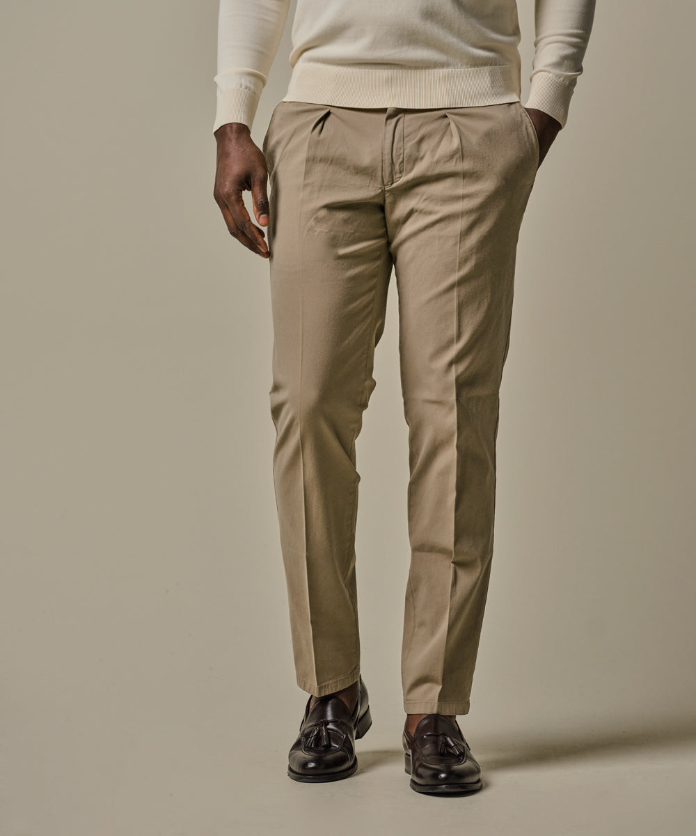 Profuomo - Stilvolle Chino in klassischem Sandton
