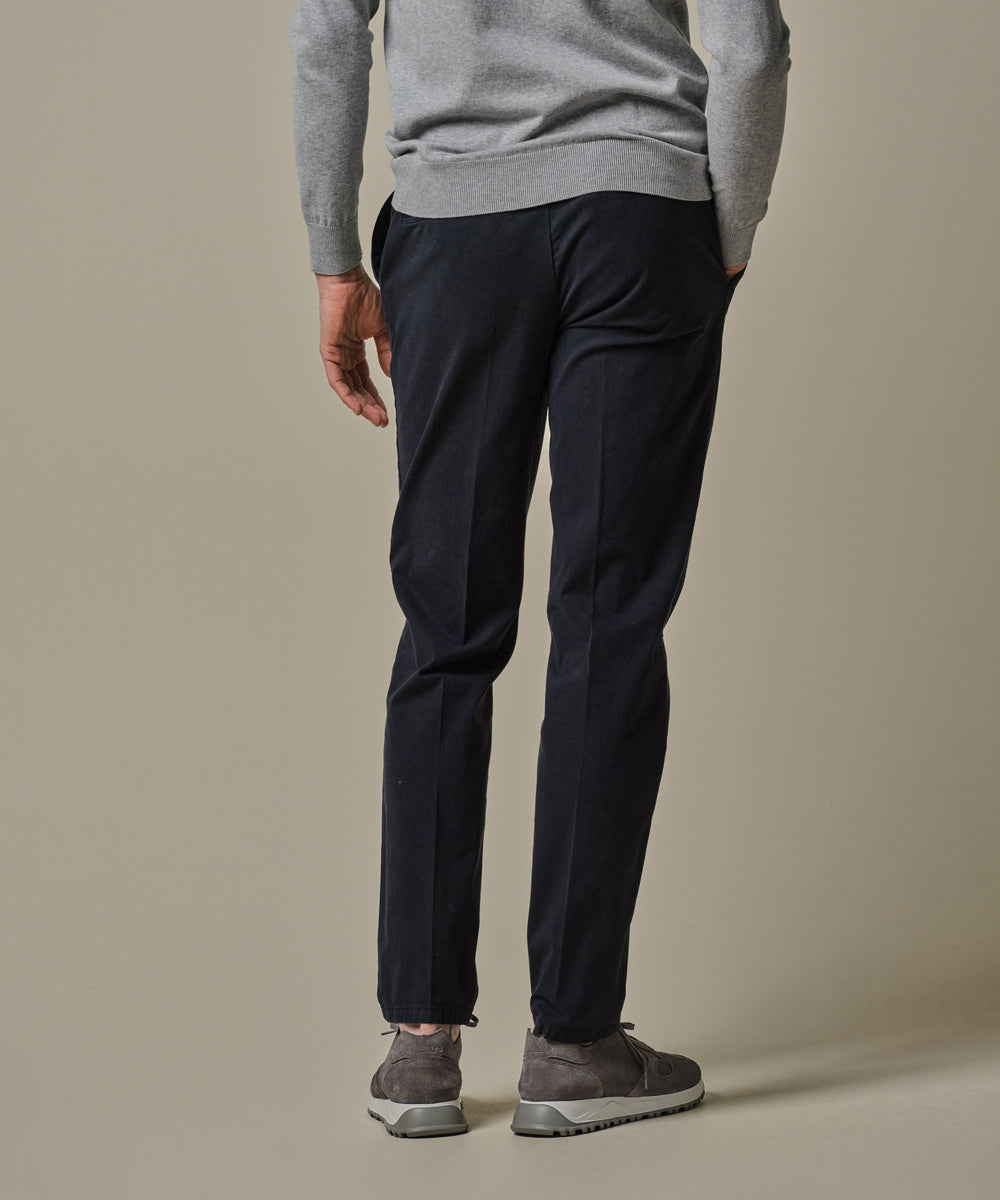Profuomo - Stilvolle Chino in klassischem Navy