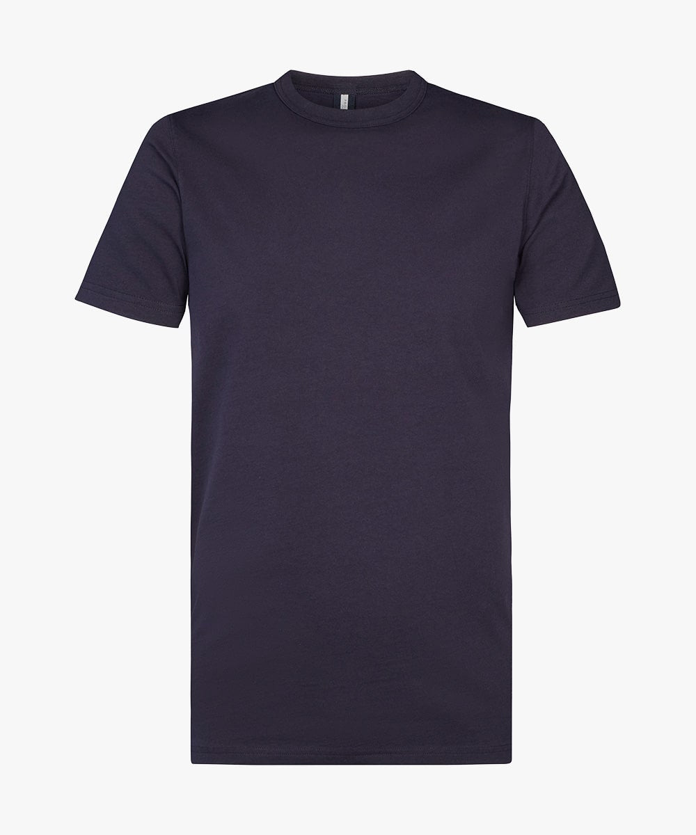 Profuomo - Basic T-Shirt in Dunkelblau