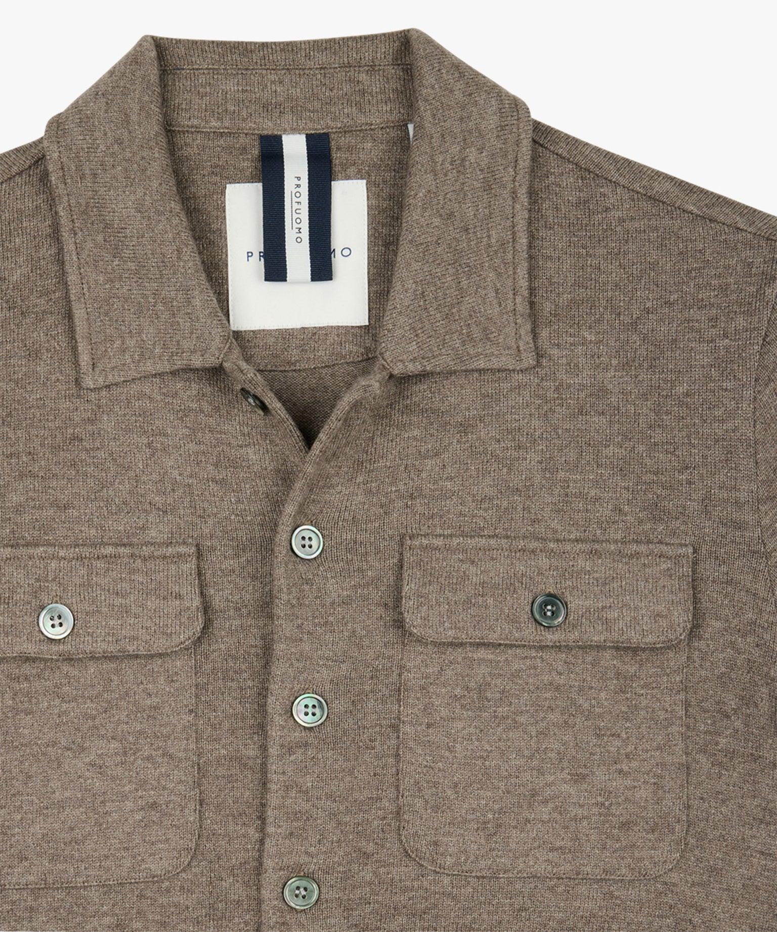 Profuomo - Lässiges Overshirt aus angenehmer Strickware