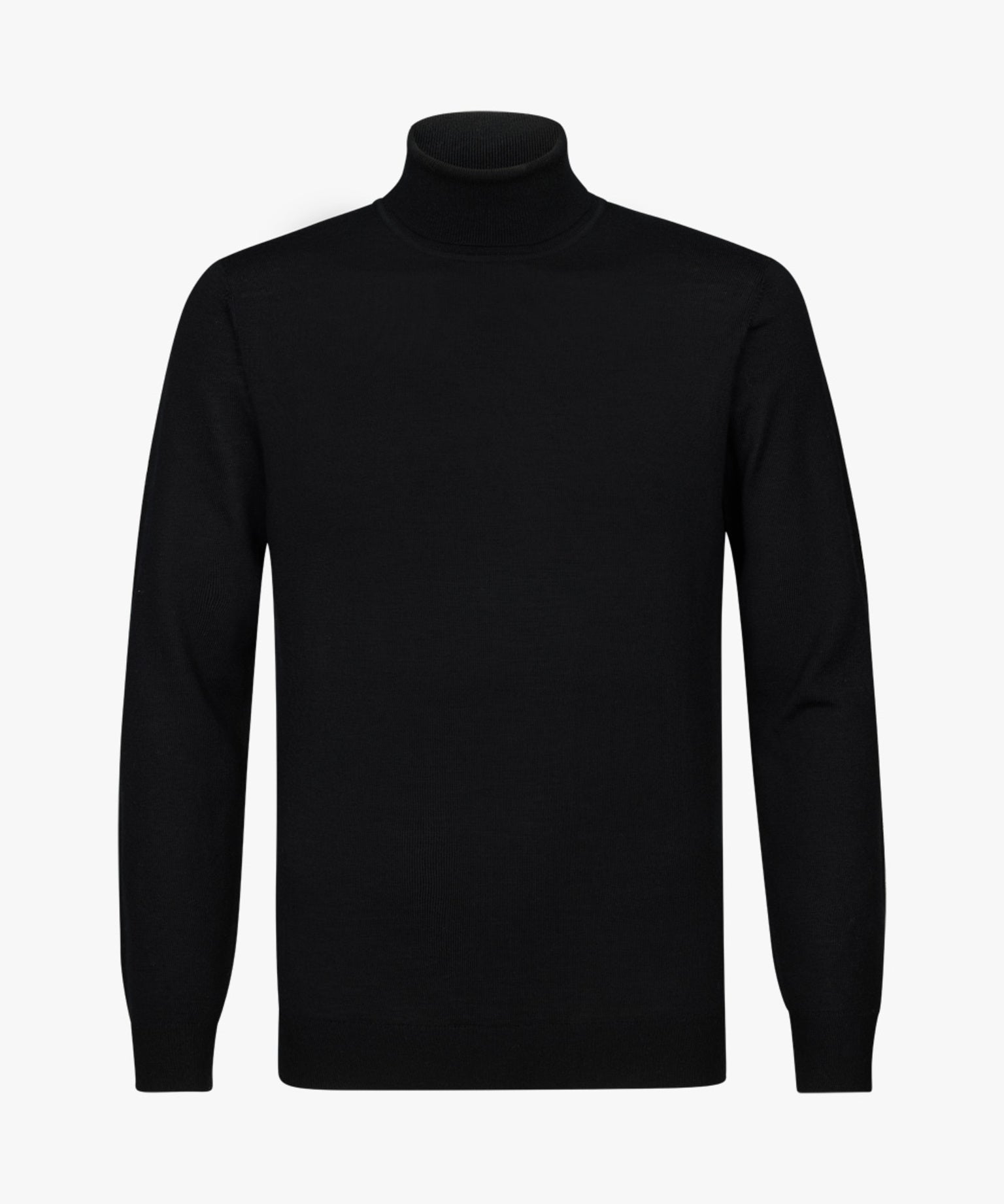 Profuomo - Zeitloser Rollkragenpullover in Schwarz