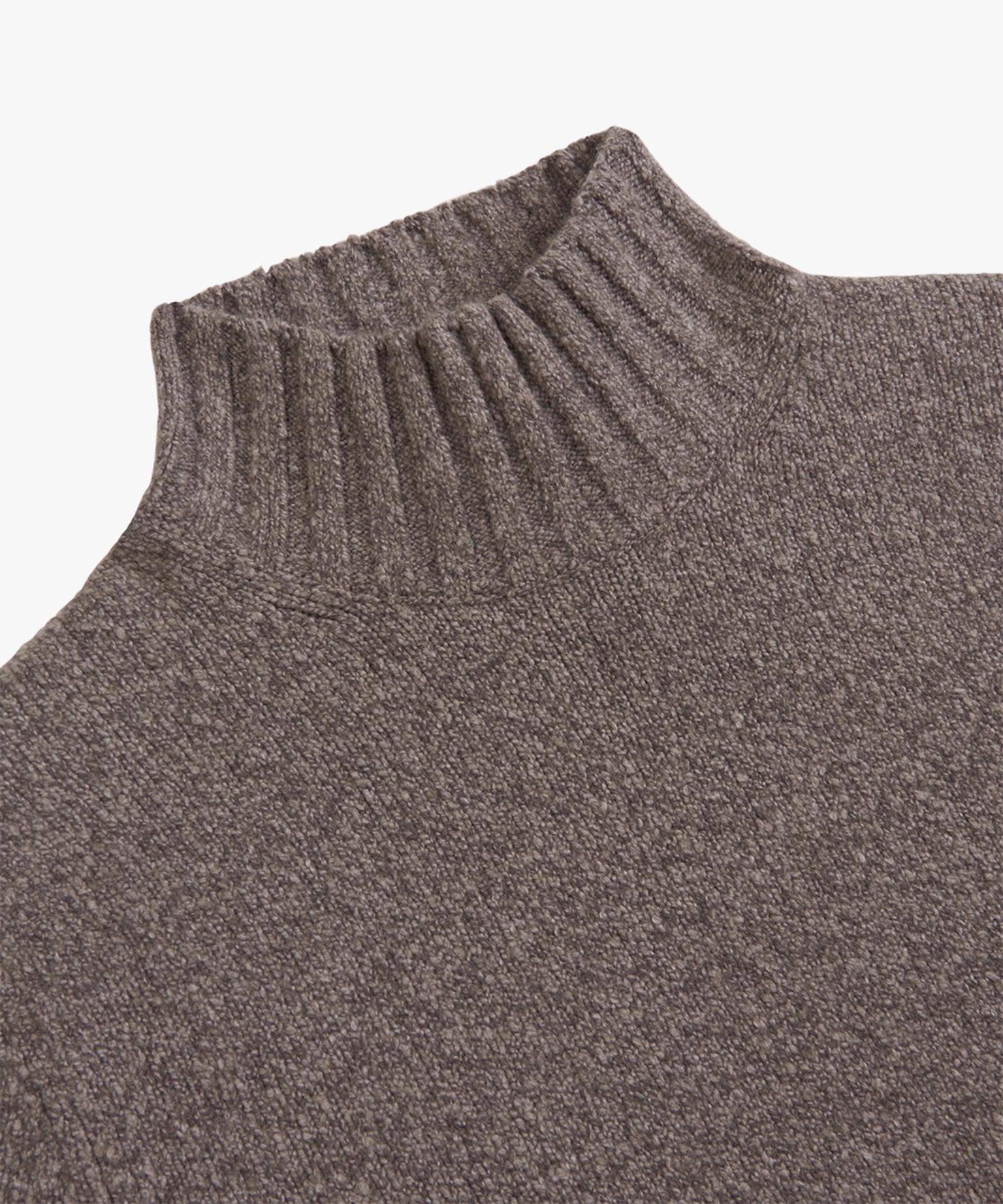 Profuomo - Stilvoller Turtleneck Pullover in leichtem Braun