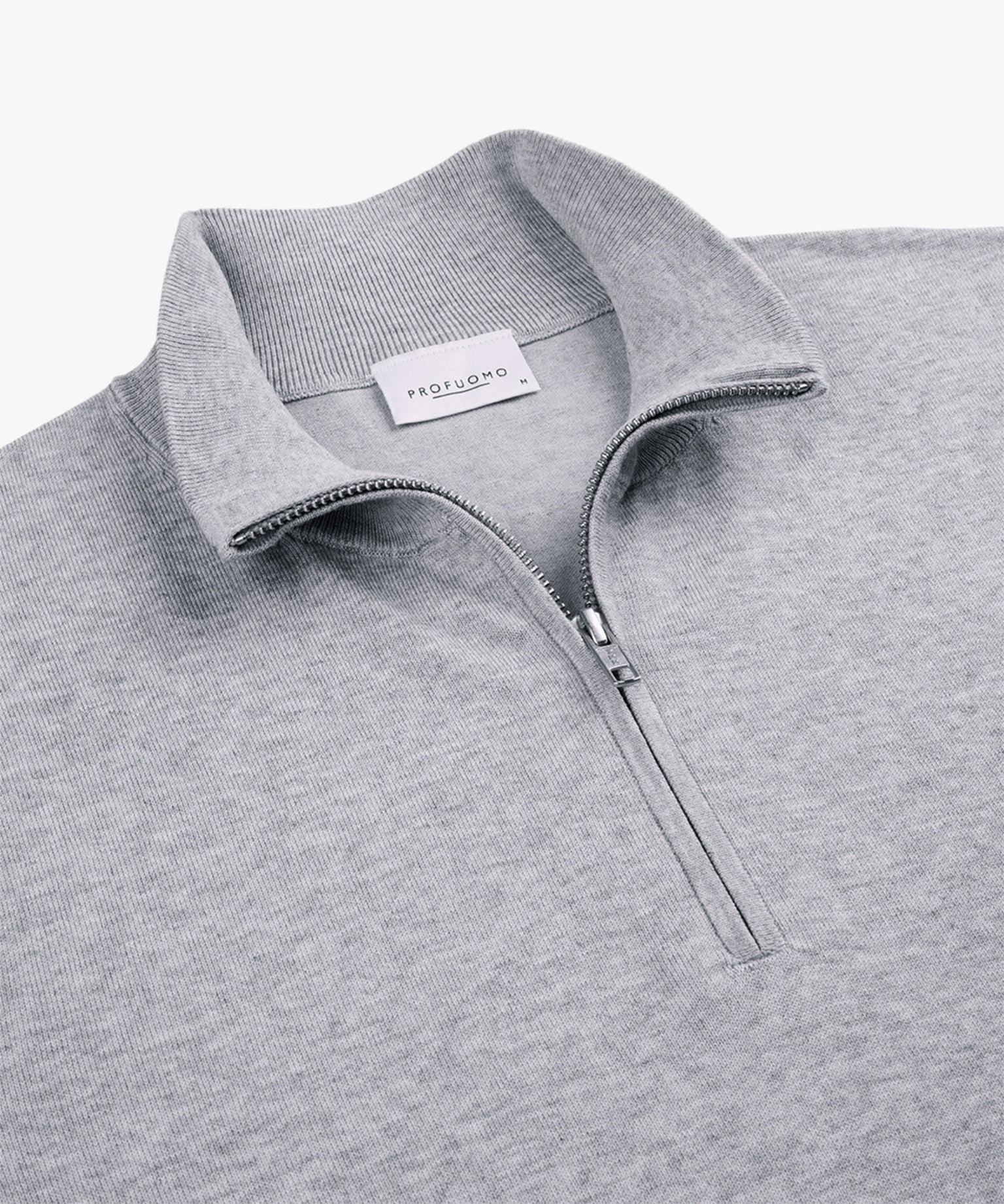 Profuomo - Hochwertiger Half-Zip Pullover aus Lyocell-Mix