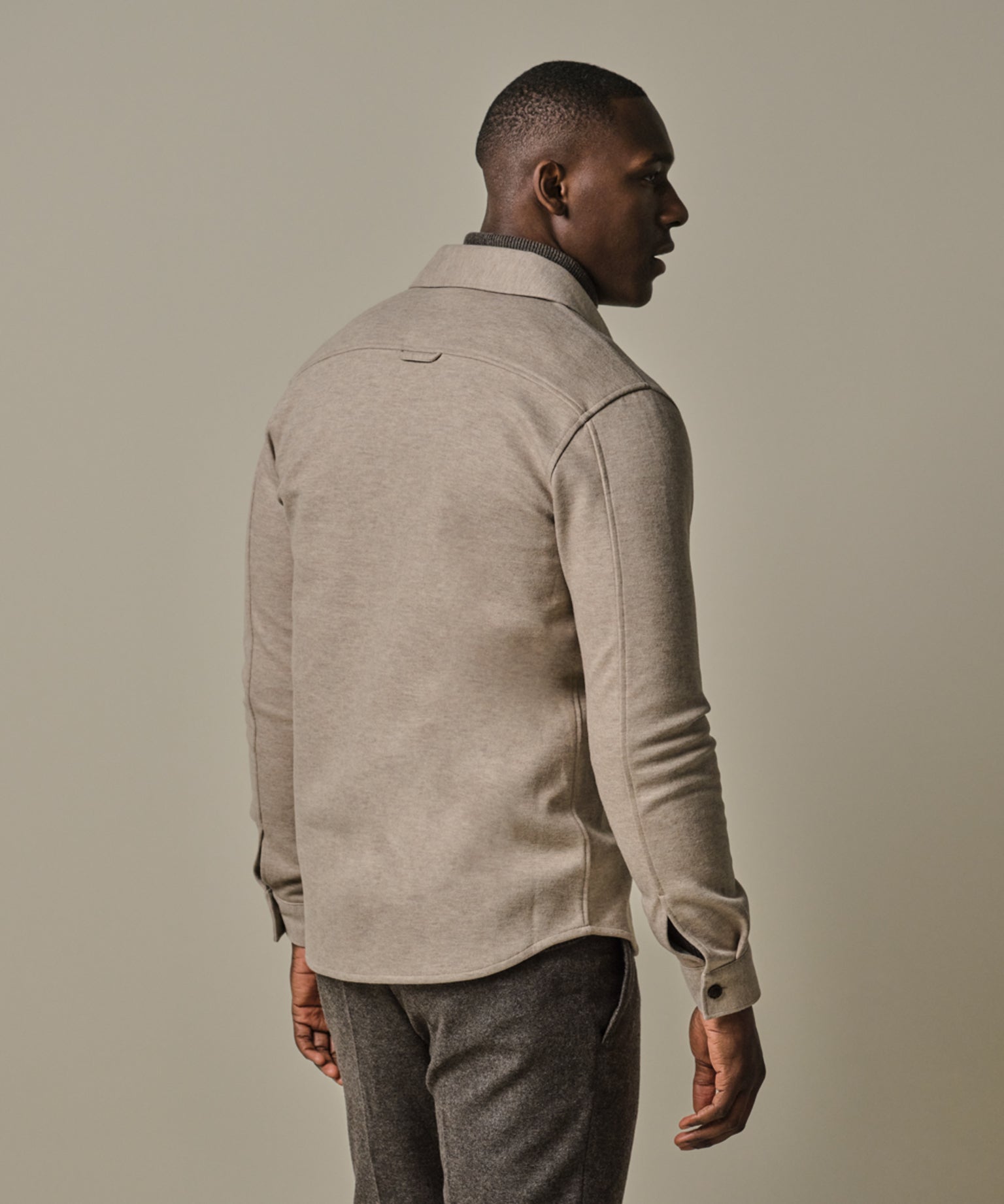 Profuomo - Zeitloses Overshirt in Beige