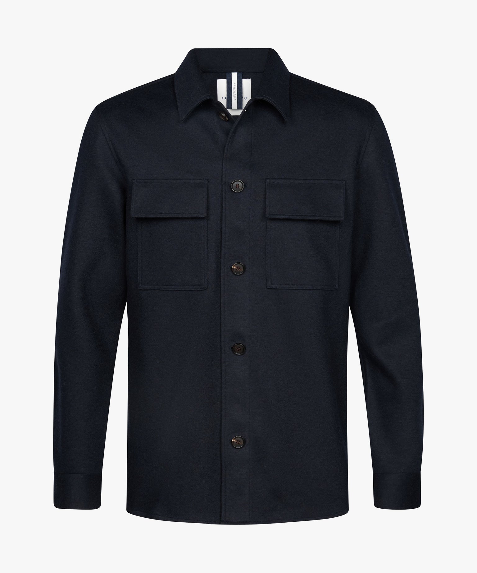 Profuomo - Zeitloses Overshirt in Navy