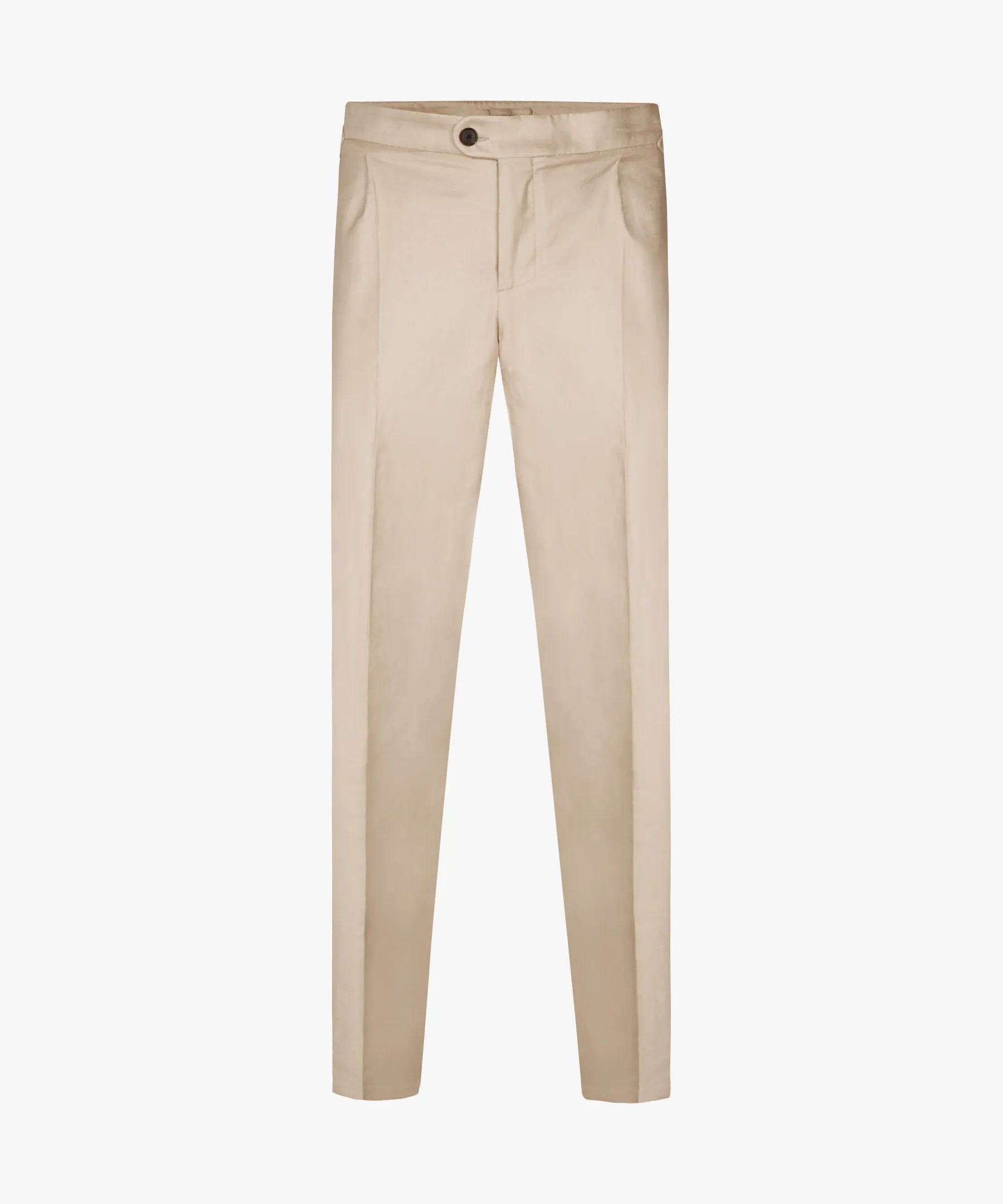 Profuomo - Exklusive Chino mit Side-Adjustern aus hochwertigem Baumwoll-Leinen Mix