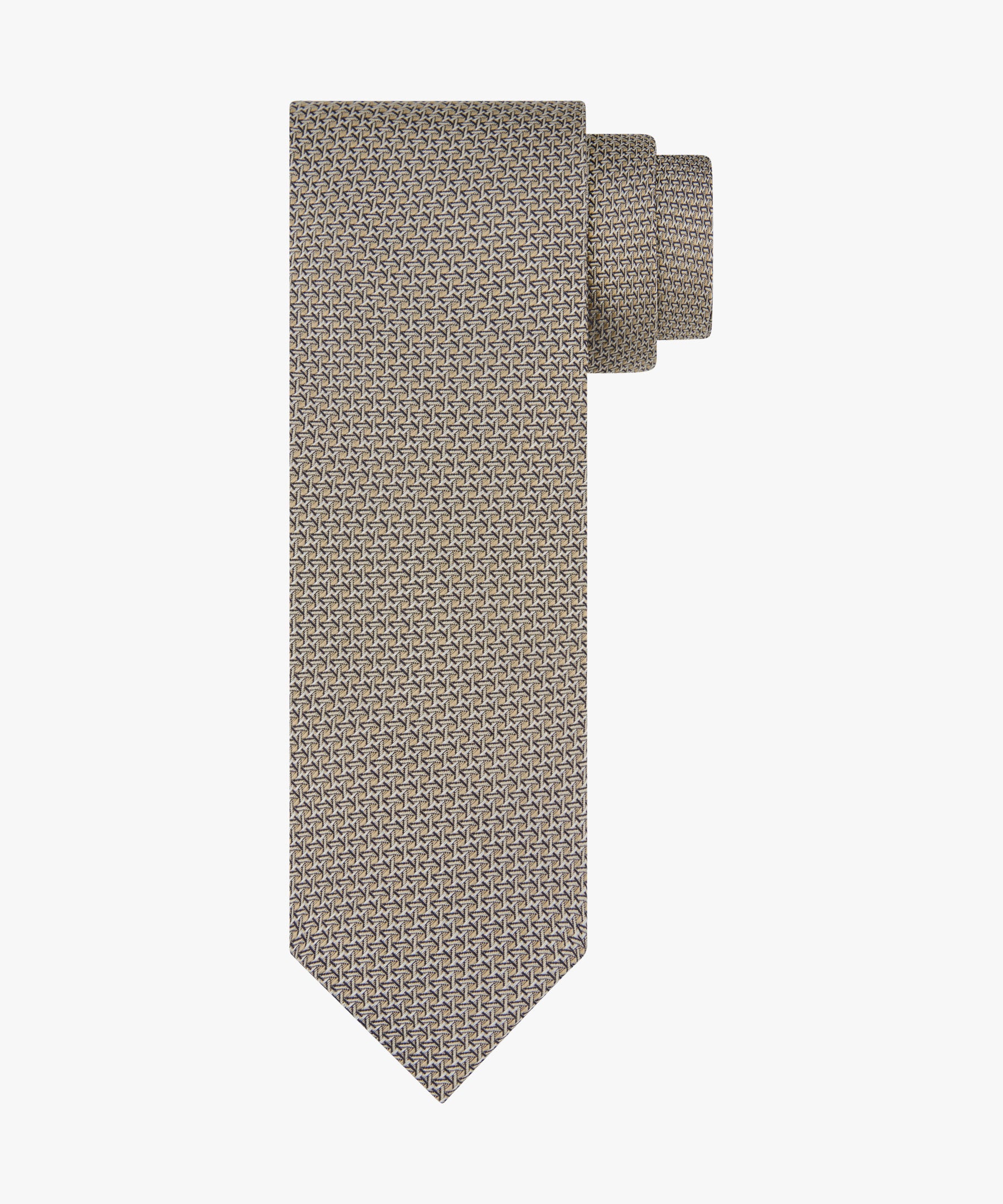 Profuomo - Stilvolle Krawatte in Beige - Made in Italy