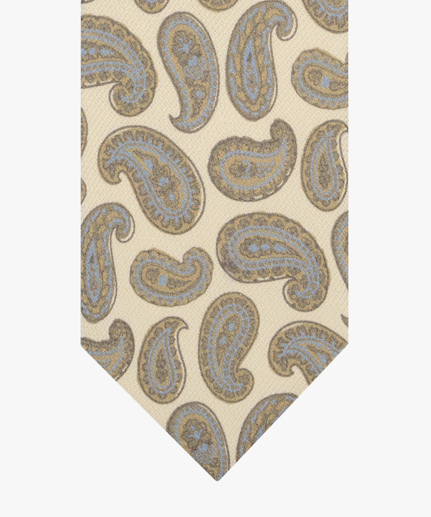 Profuomo - Stilvolle Krawatte in Offwhite - Made in Italy