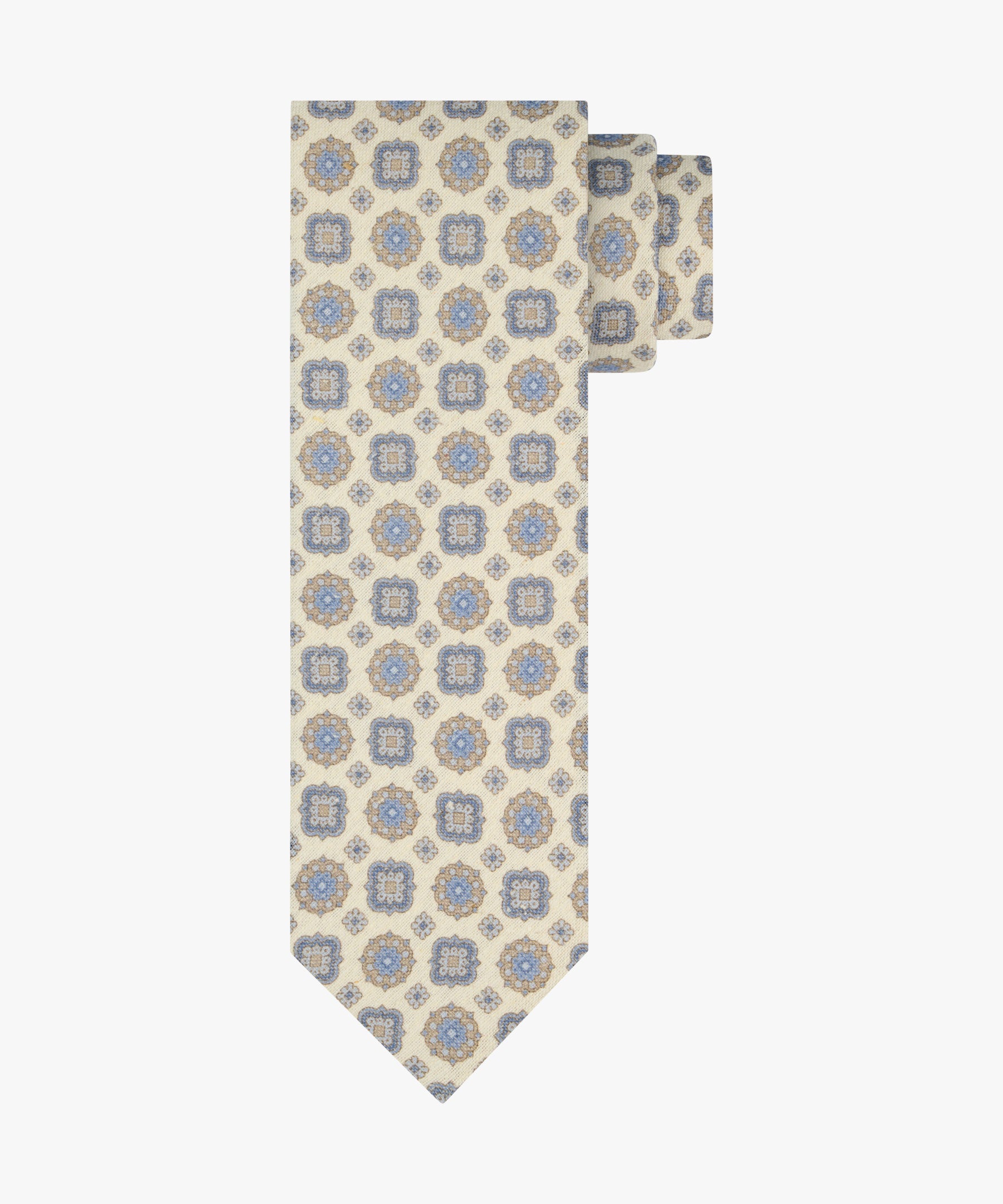 Profuomo - Stilvolle Krawatte in Hellblau - Made in Italy