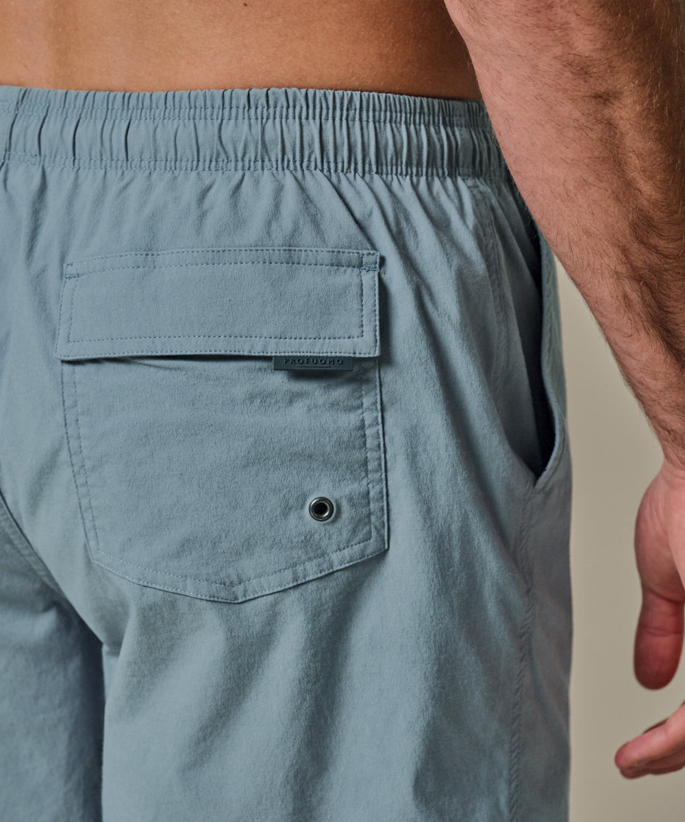 Profuomo - Stilvolle Badehose in Pastellblau