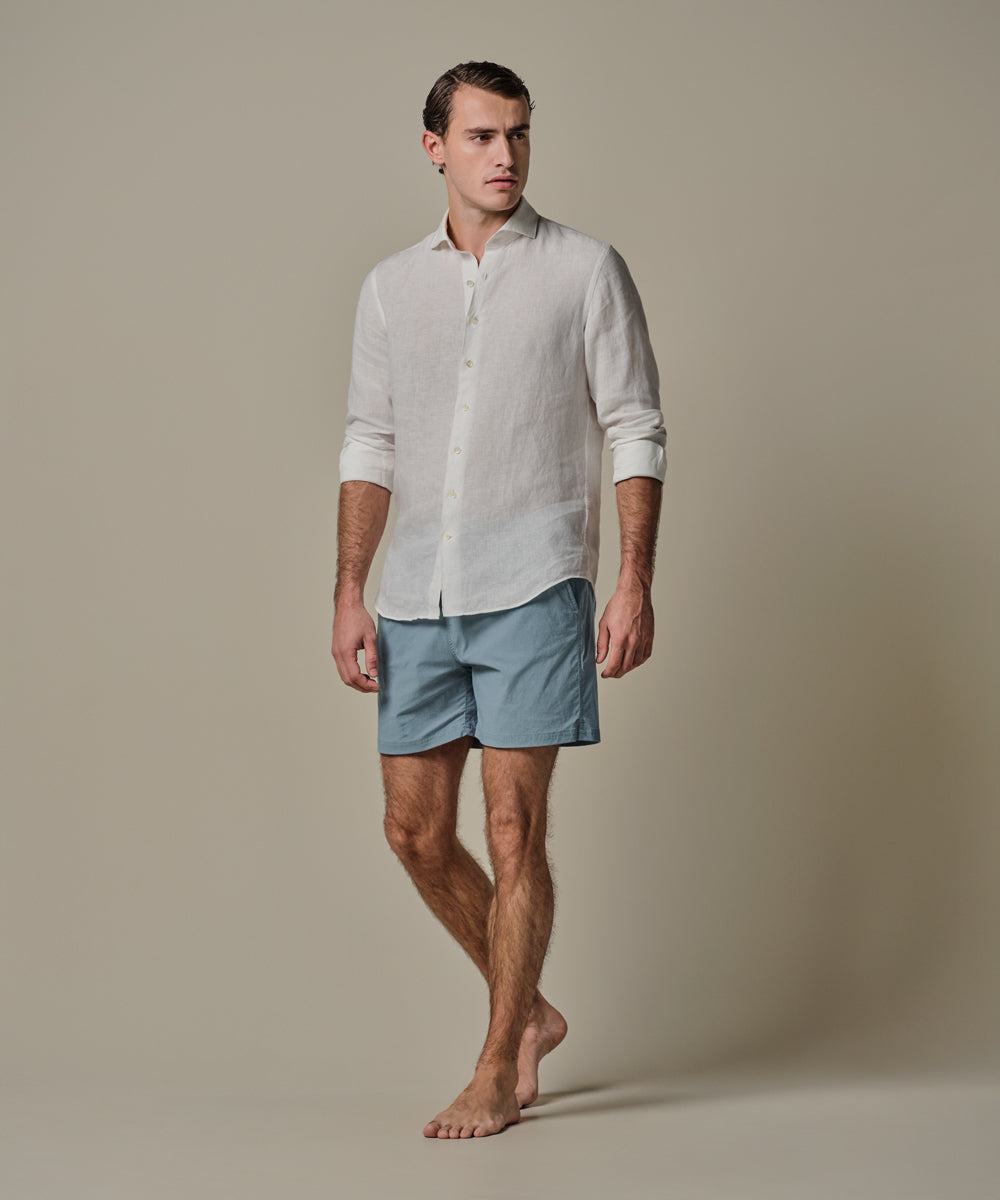 Profuomo - Stilvolle Badehose in Pastellblau