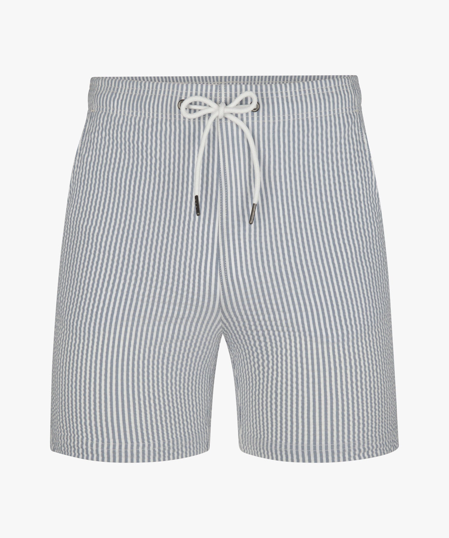 Profuomo - Gestreifte Badehose in Navy