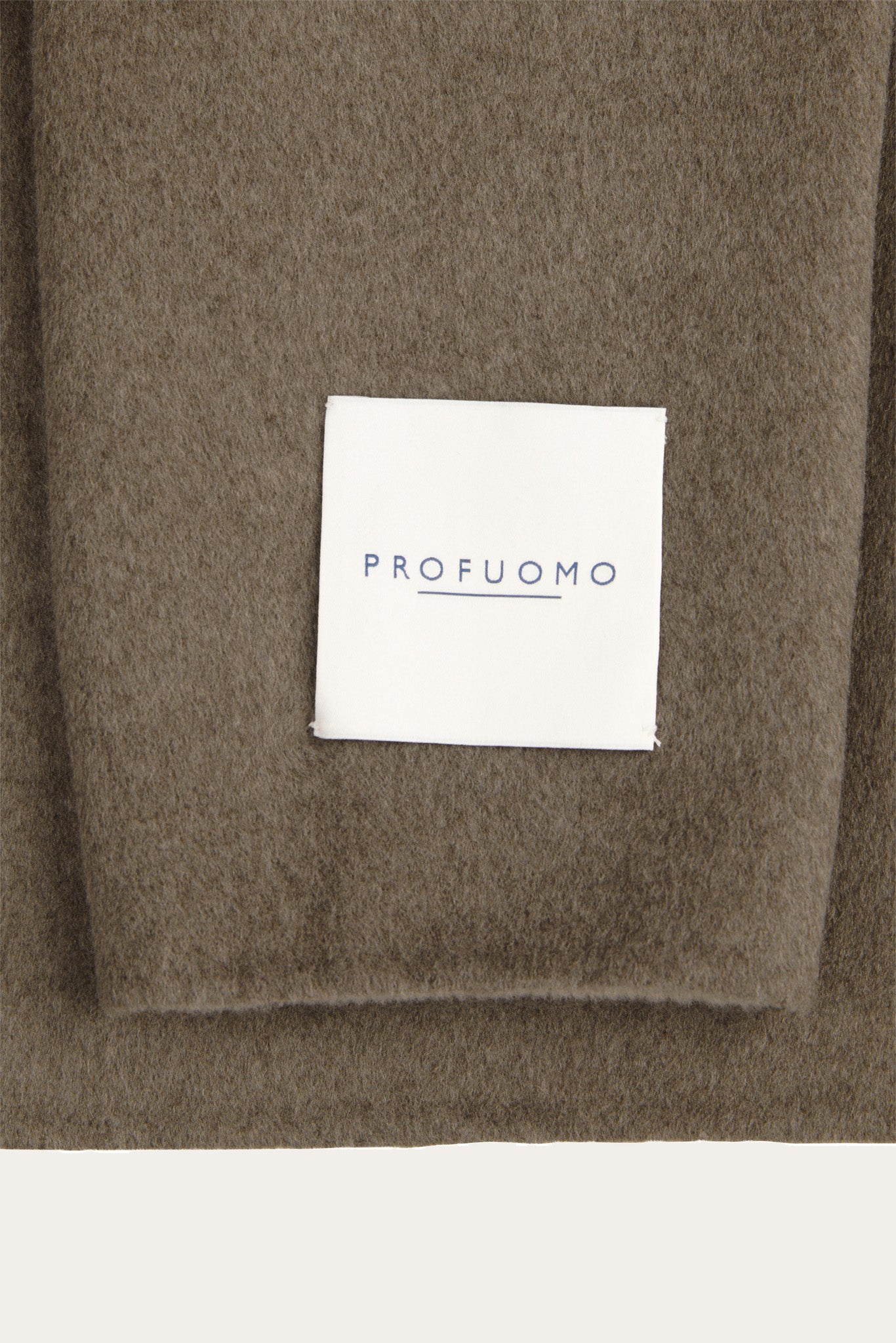 Profuomo - Wendbares Woll-Overshirt in Braun