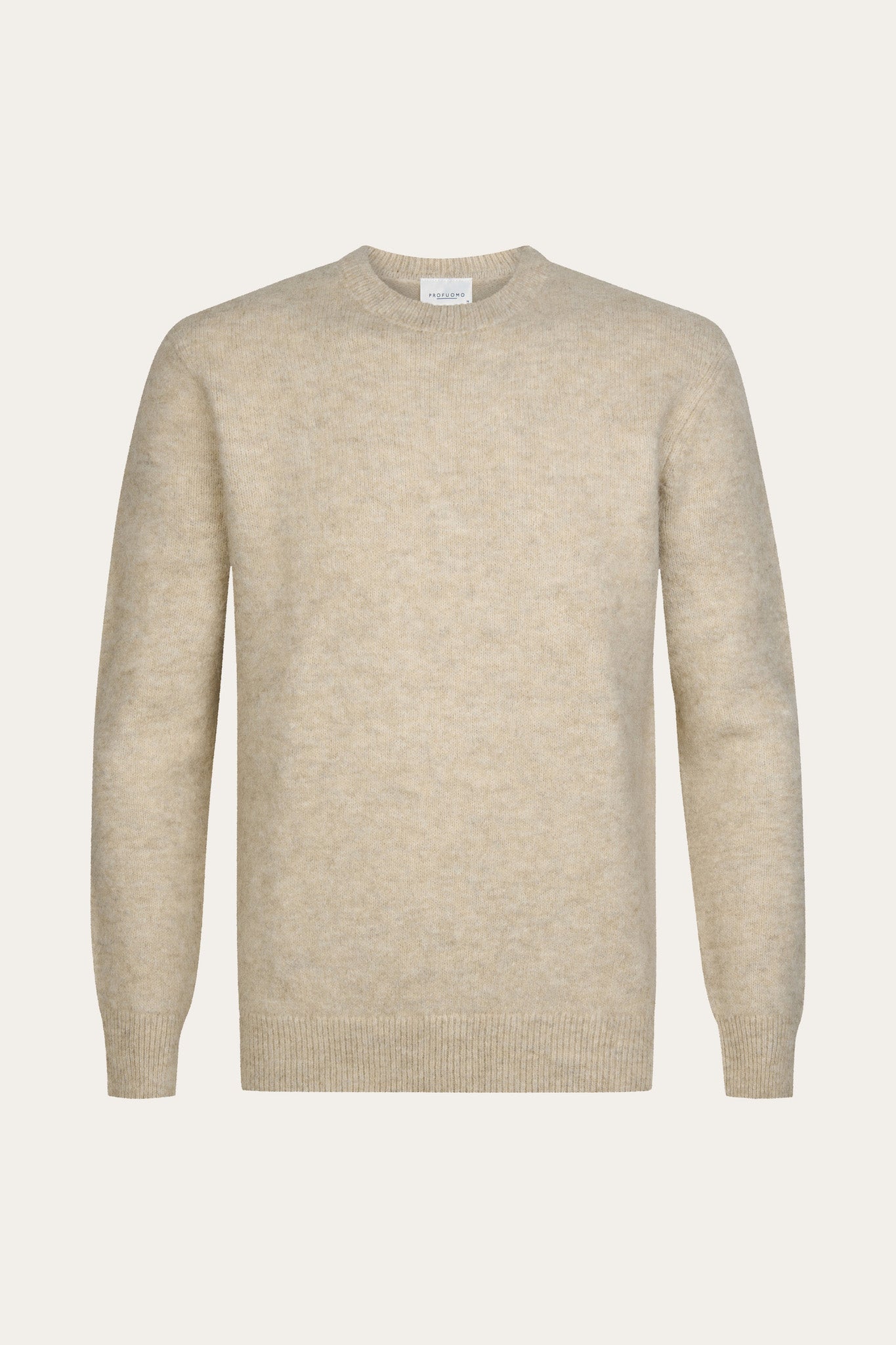 Profuomo - Woll-Alpaka-Pullover in Beige