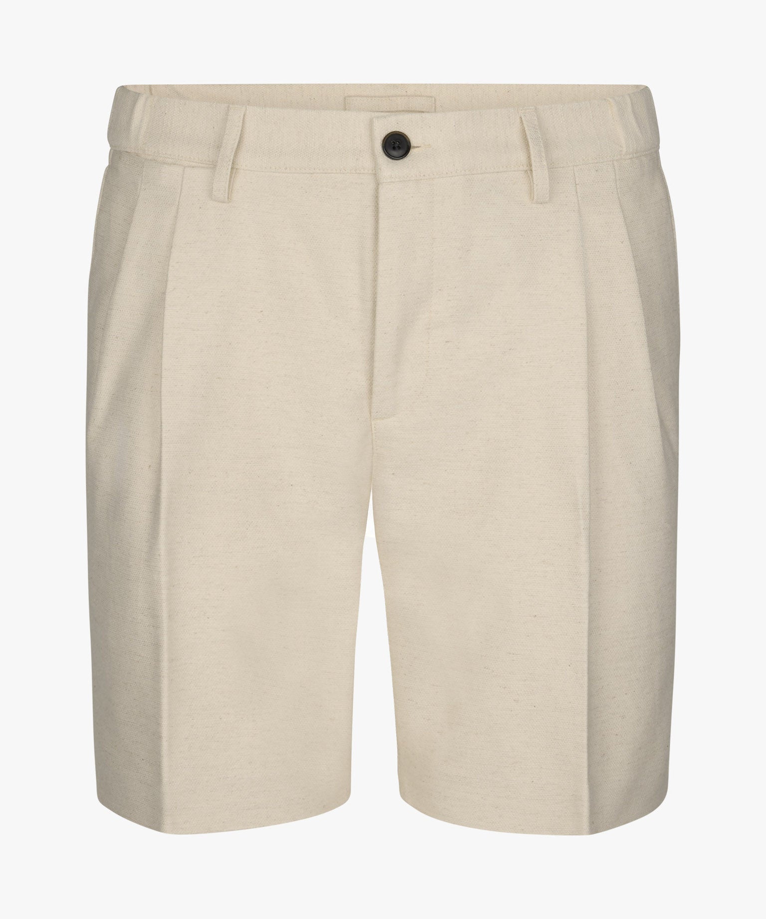Profuomo - Stilvolle Chino Shorts mit doppelter Bundweite in Offwhite