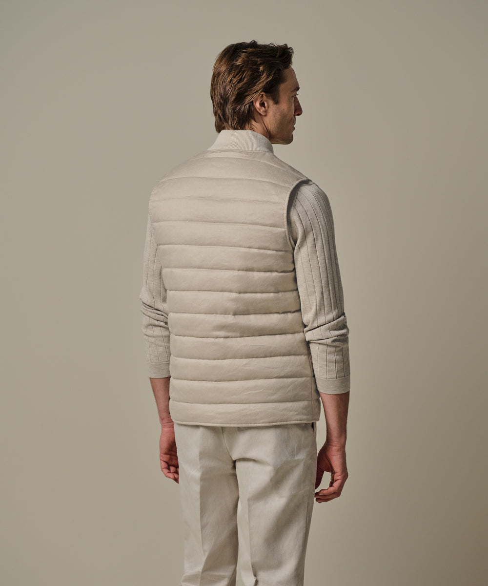 Profuomo - Stilvolle Weste in Beige