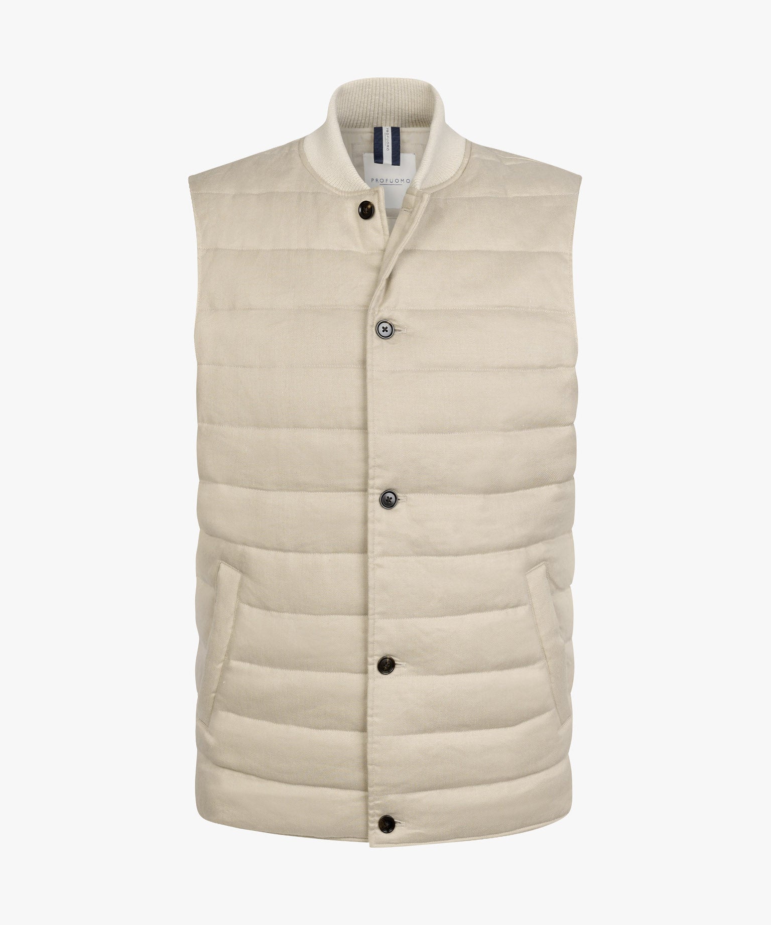 Profuomo - Stilvolle Weste in Beige