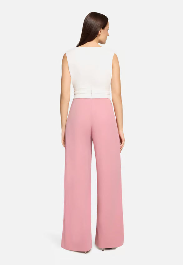 Vera Mont - Zweifarbiger Jumpsuit mit weitem Bein