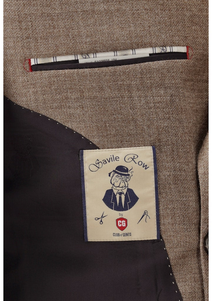 Club of Gents - Zweireiher-Sakko aus reiner Schurwolle