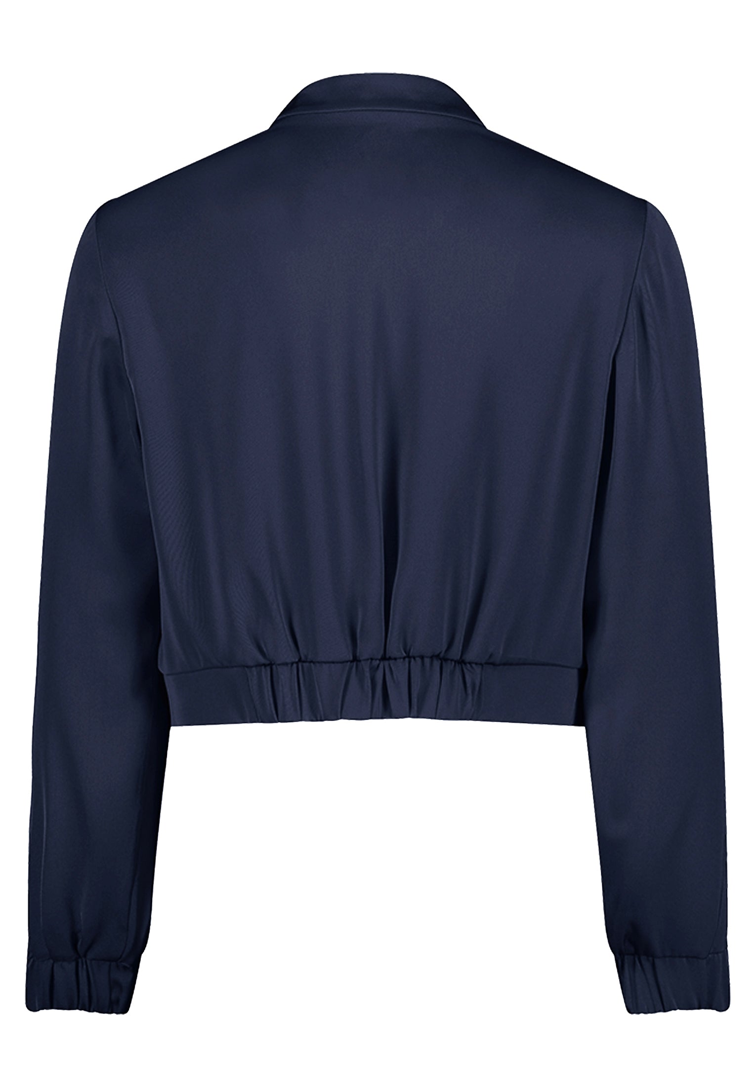 Vera Mont - Eleganter Bolero aus Satin in Dunkelblau