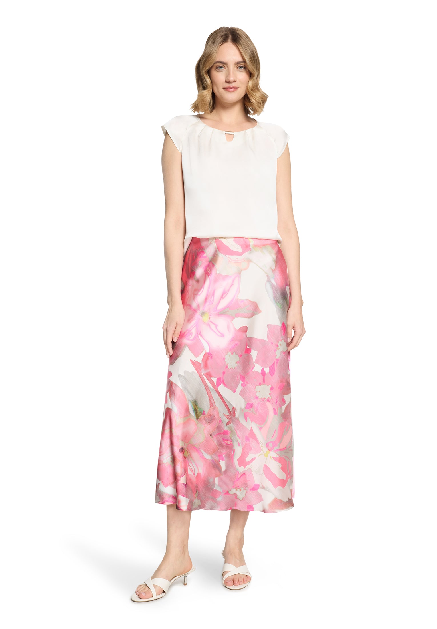 Vera Mont - Elegantes Blusentop in Warmweiß