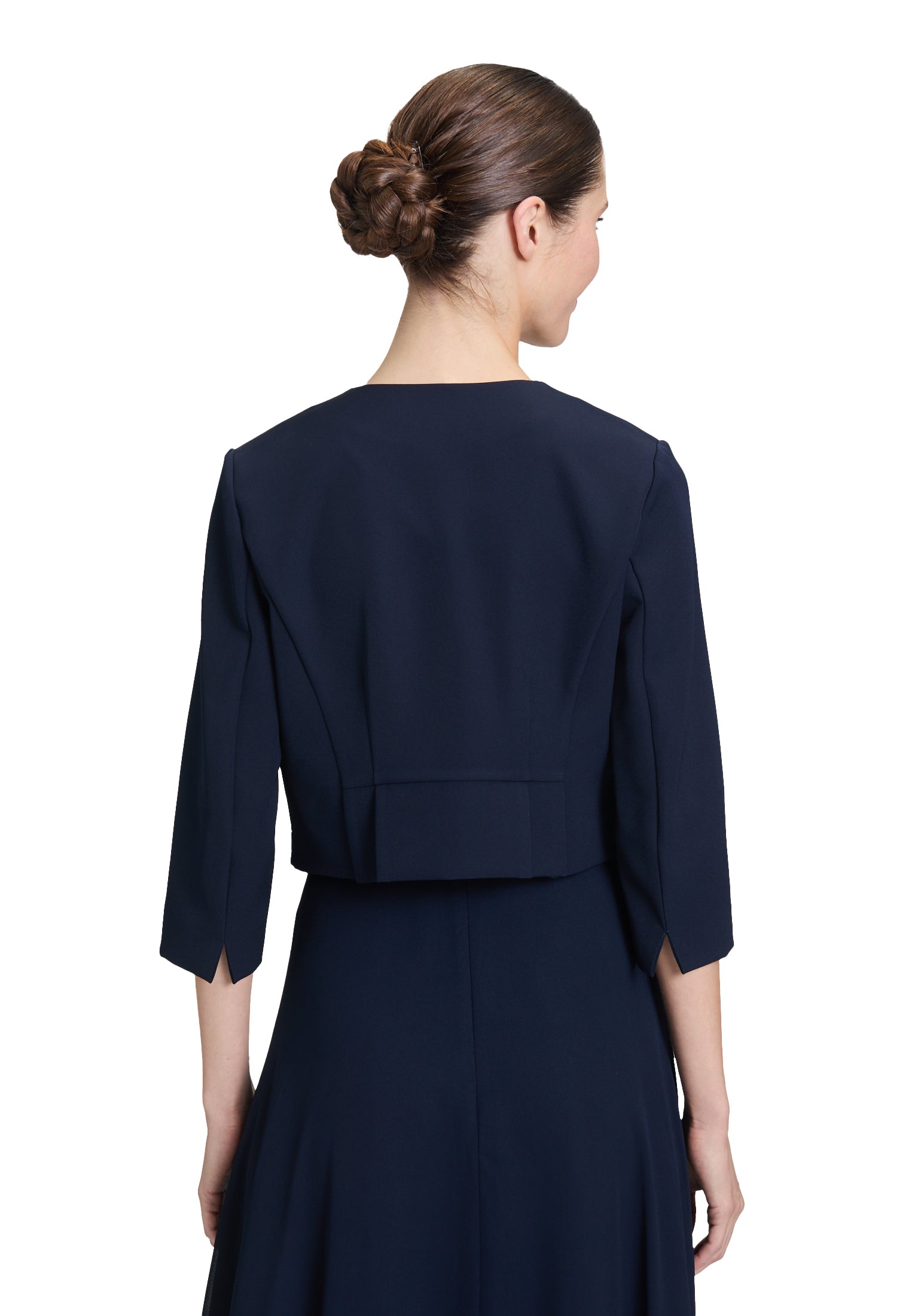 Vera Mont - Eleganter Bolero in Dunkelblau