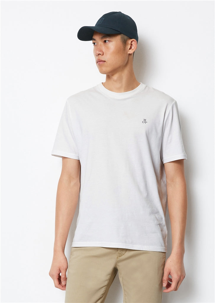 Marc O´Polo - Basic T-Shirt aus reiner Baumwolle mit dezentem Logo