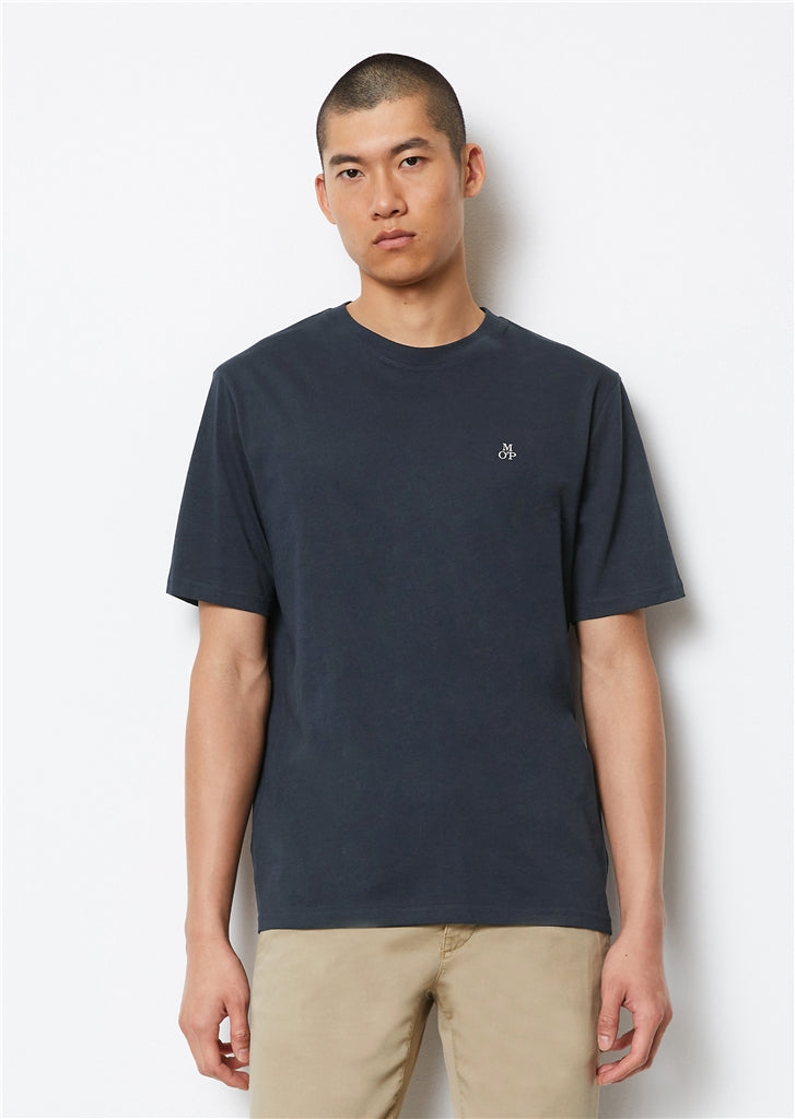 Marc O´Polo - Basic T-Shirt aus reiner Baumwolle mit dezentem Logo