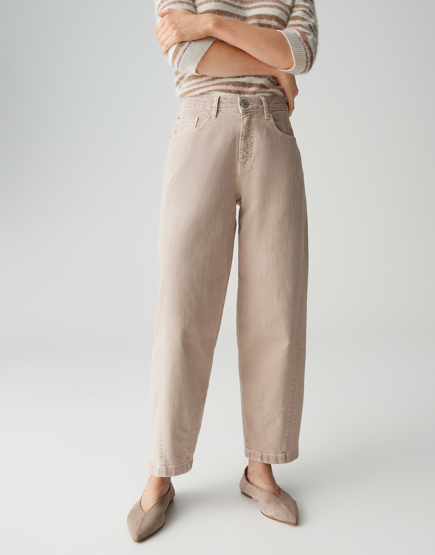 Opus - Barrel Jeans aus Baumwollmix - Lolah